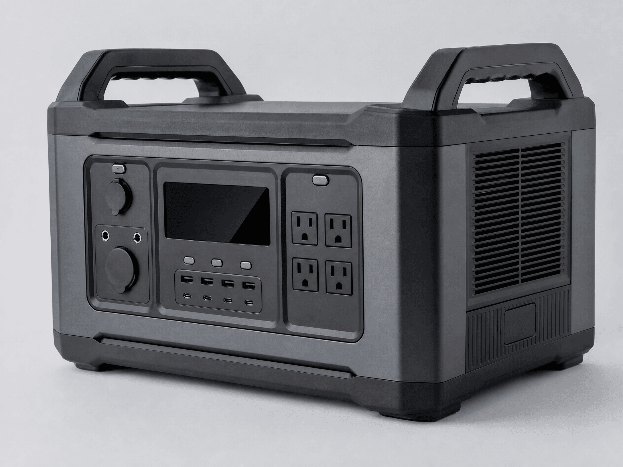 3000W portable power station HP-SOL-3000 with LiFePO4 battery for outdoor backup