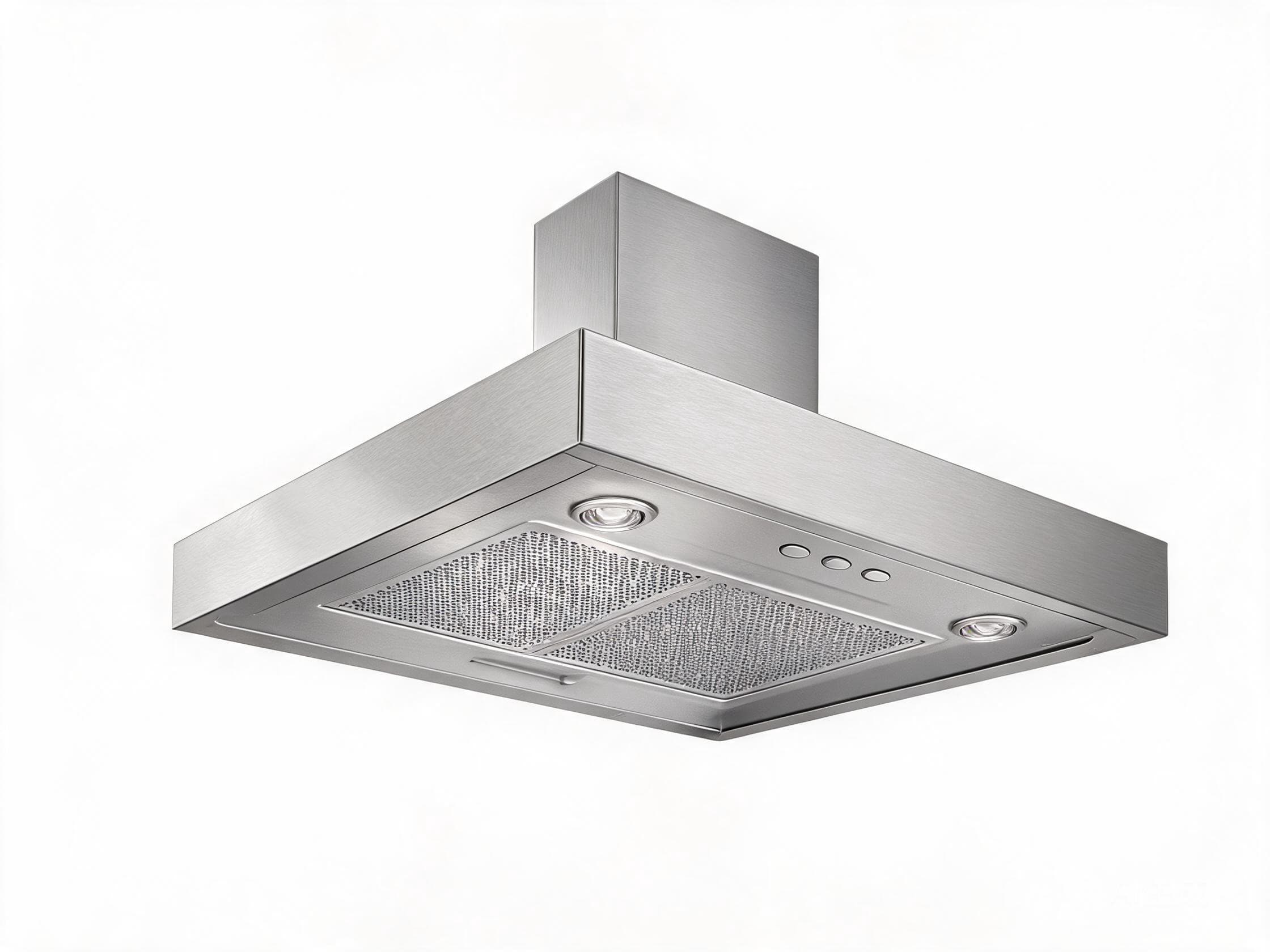 600mm compact wall mount range hood HP-RH60 with stainless steel body and 850 m3/h extraction for small kitchens