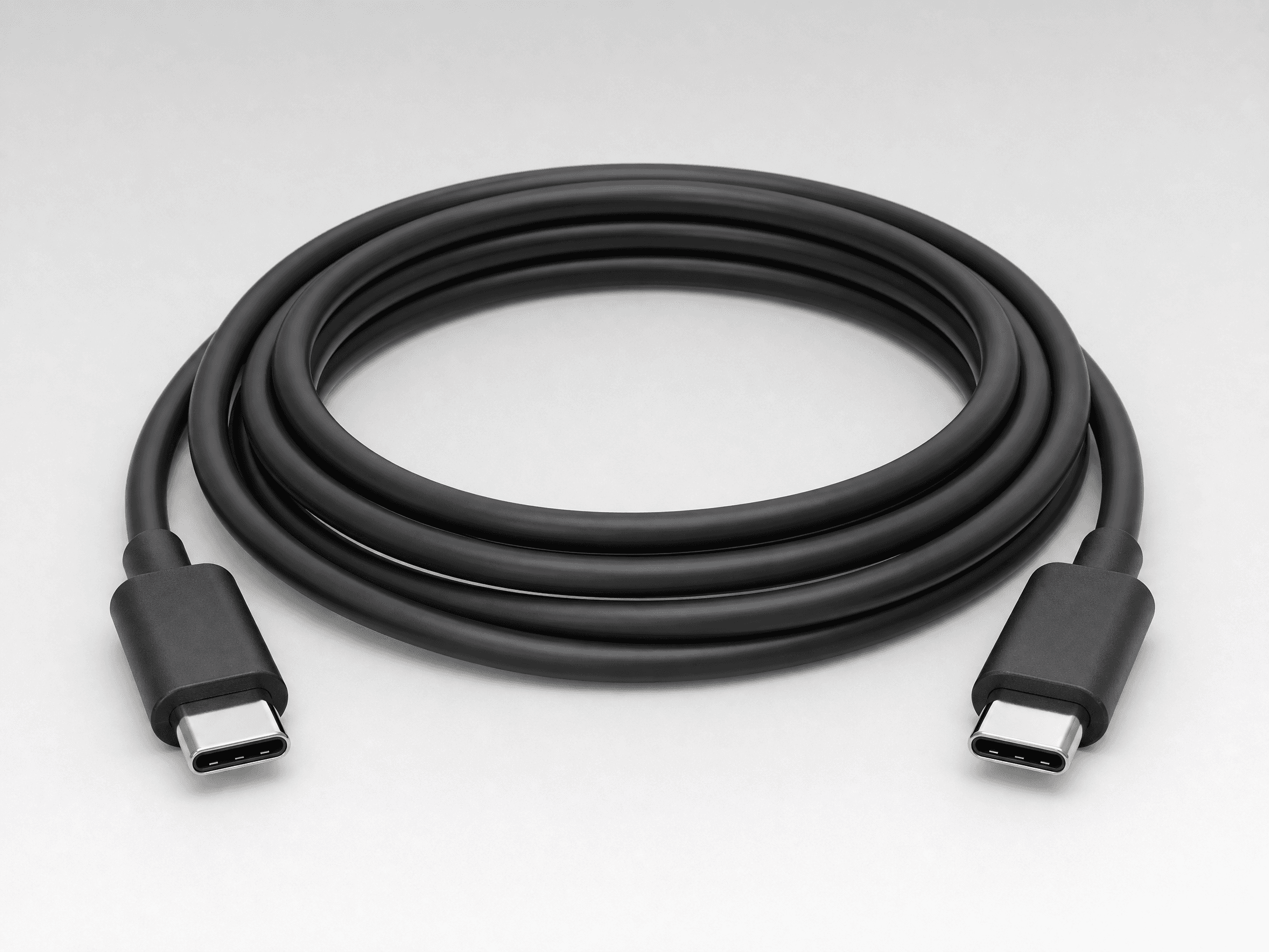 Fast charging USB-C cable 2m HP-CC2M supporting 100W PD for laptops and phones
