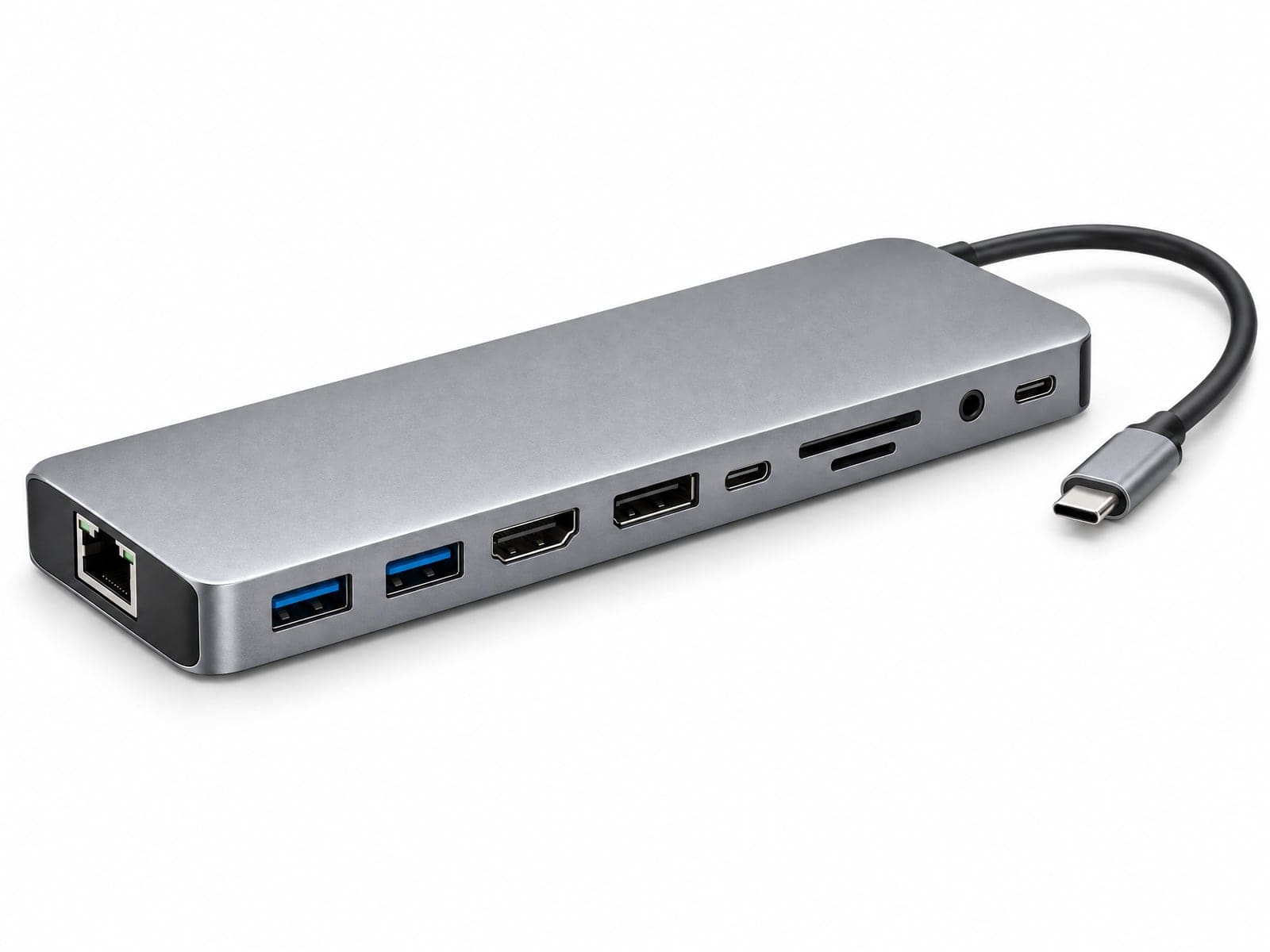 محطة إرساء USB-C 12 في 1 موديل HP-3C-DOCK12 لبيع إلكترونيات 3C بالجملة من HousePlus