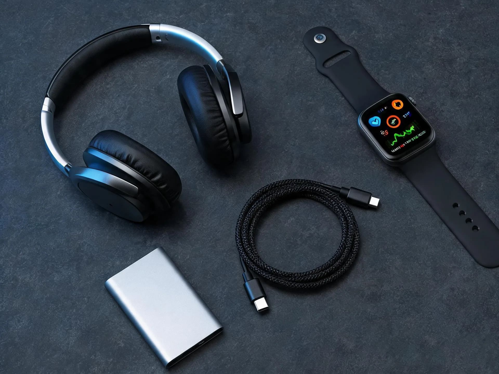 Over-ear headphone HP-HE01 with 40mm drivers and built-in microphone for calls