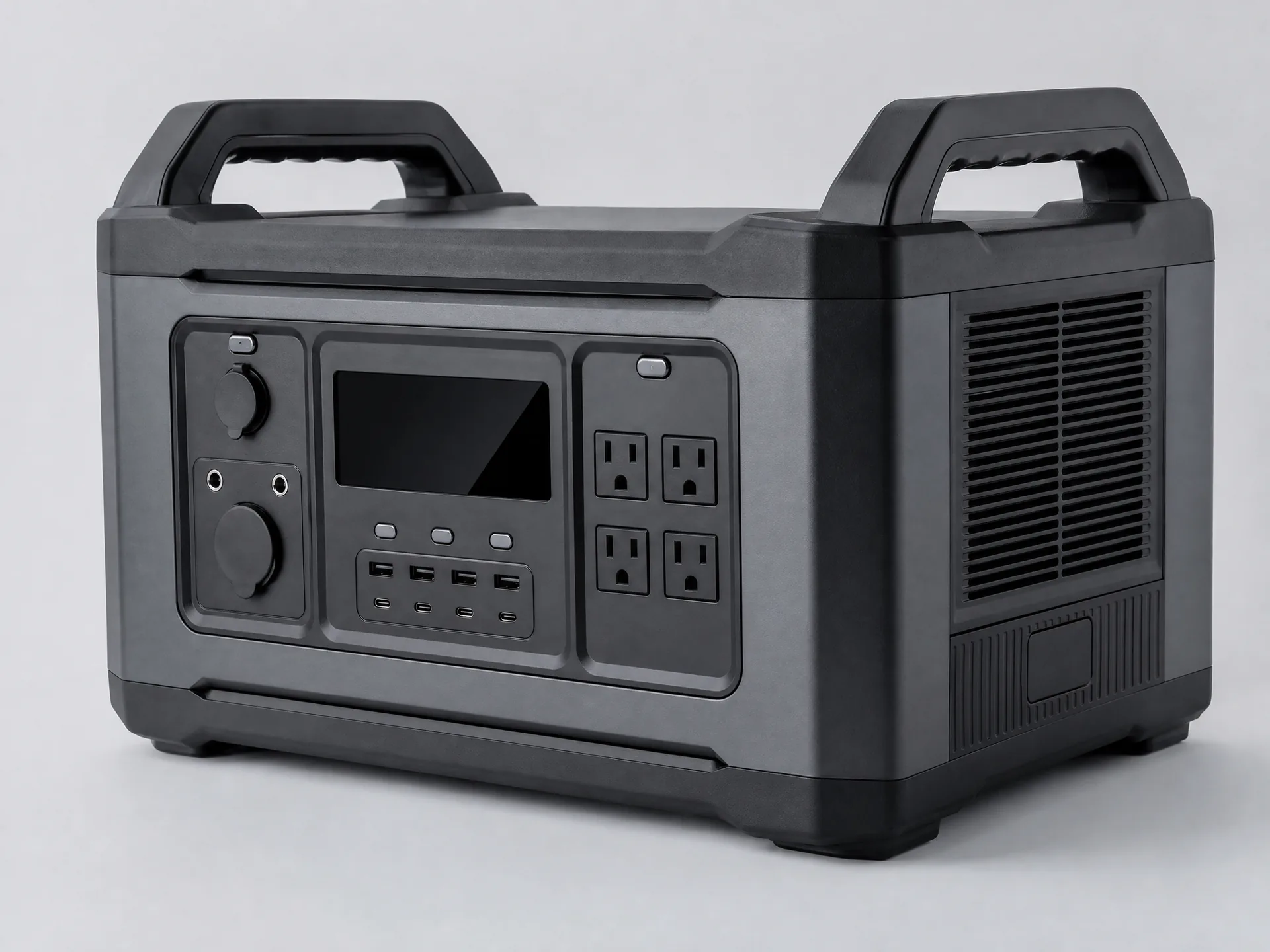 3000W portable power station HP-SOL-3000 with LiFePO4 battery for outdoor backup
