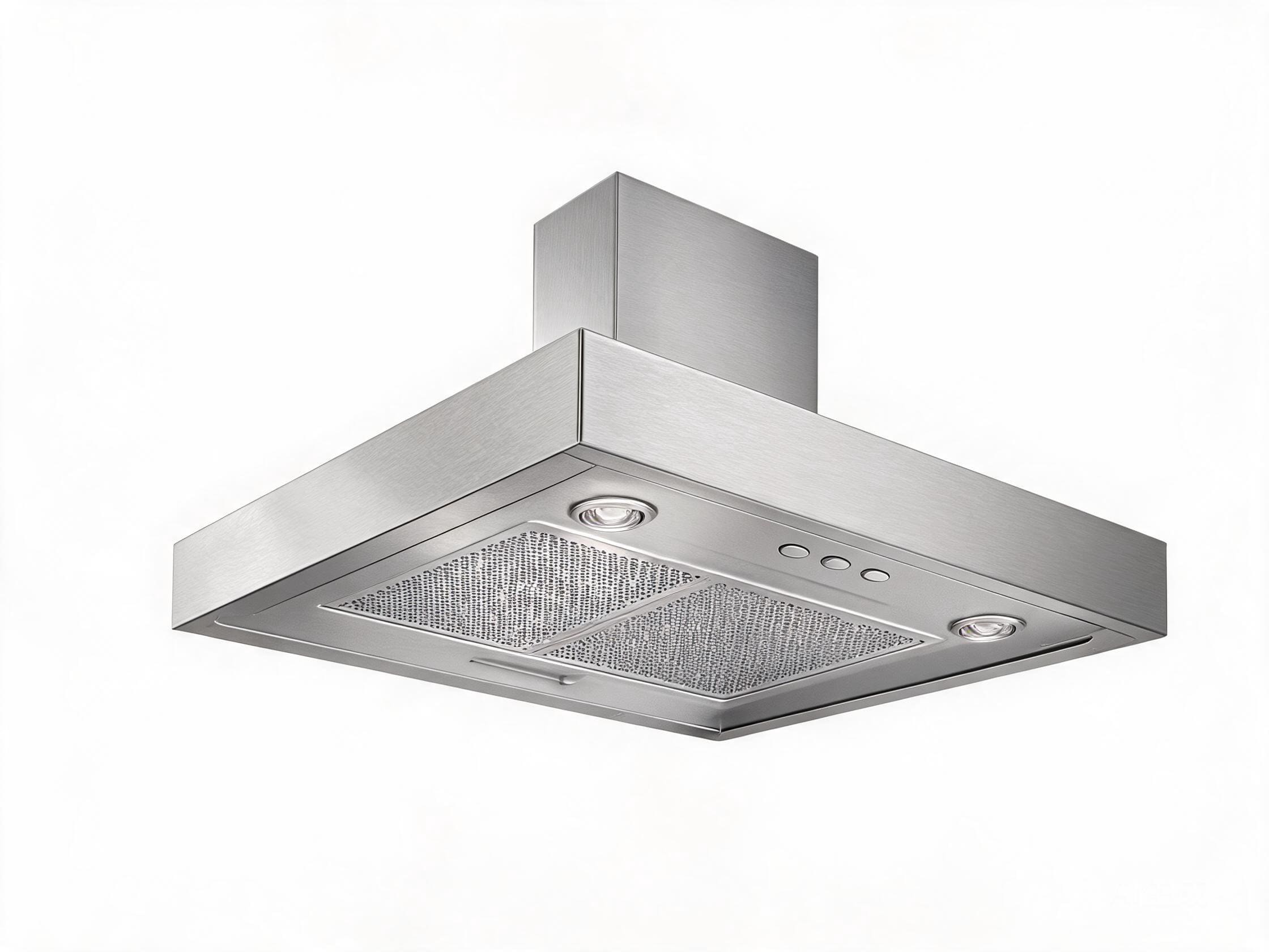 600mm compact wall mount range hood HP-RH60 with stainless steel body and 850 m3/h extraction for small kitchens