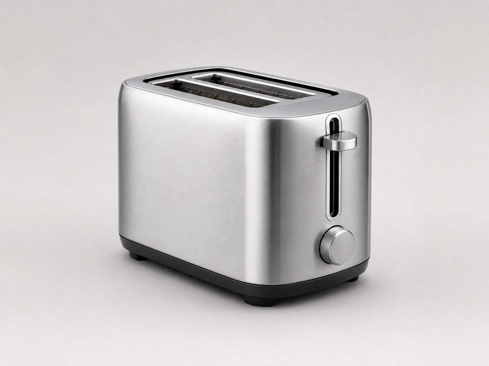 2-slice stainless steel toaster HP-TS2 with 7 browning settings for breakfast