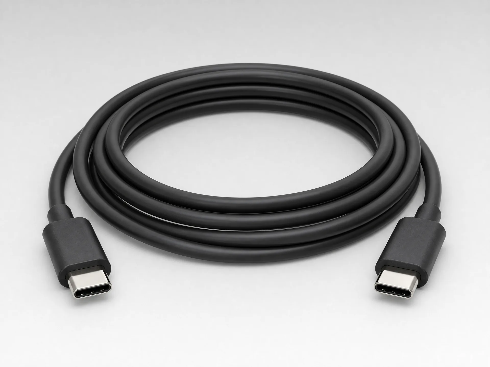 Fast charging USB-C cable 2m HP-CC2M supporting 100W PD for laptops and phones