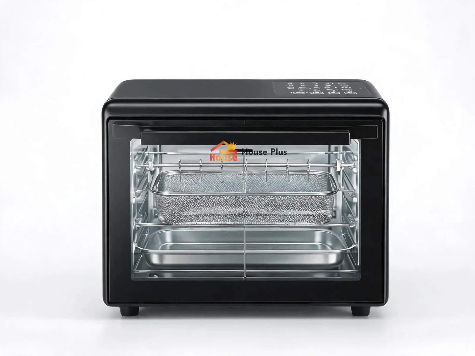 Four à friteuse à air multifonction 12 L avec rôtissoire — vue du produit de marque HousePlus
