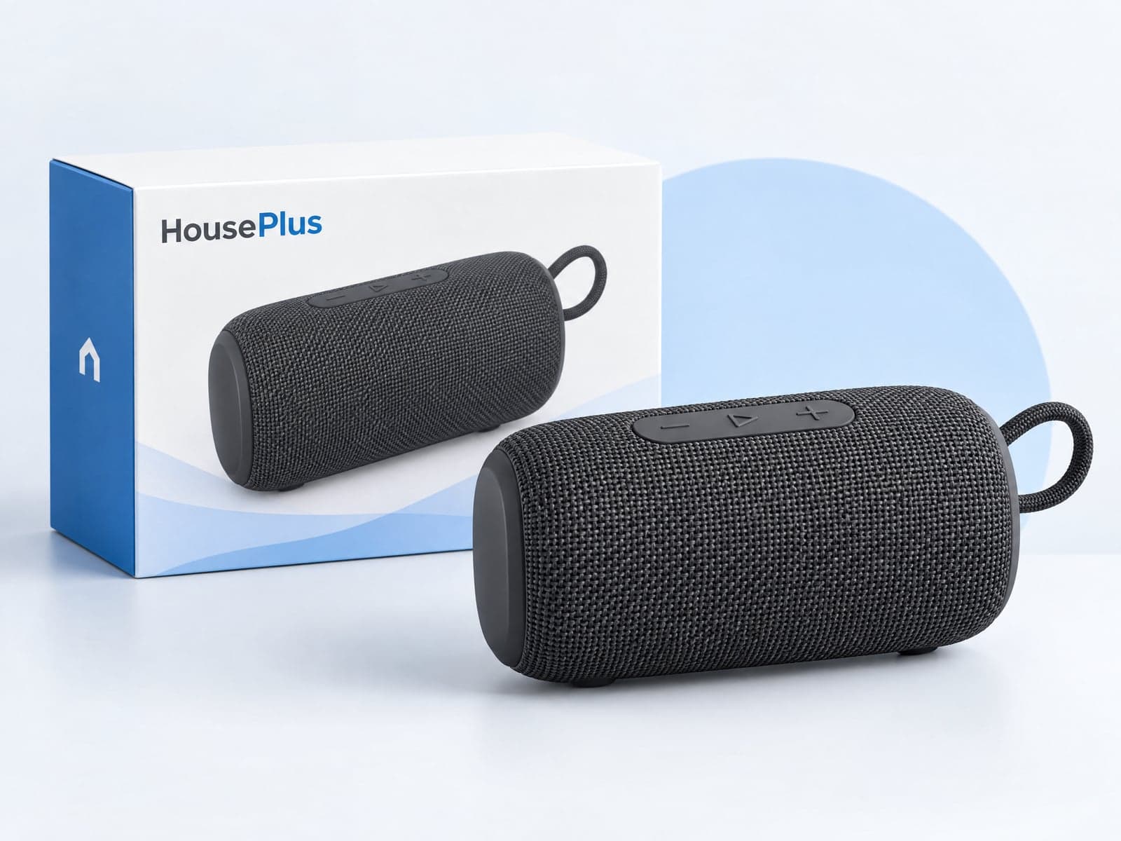20W Portable Bluetooth Speaker — HousePlus branded product view