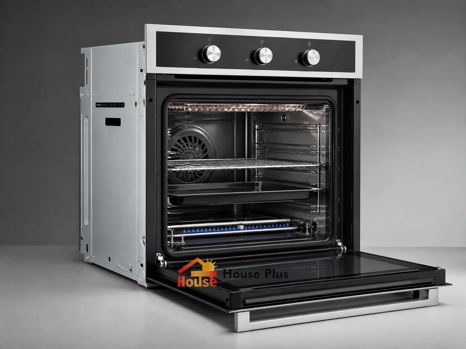 Four à gaz encastrable 60L — Convection + Grill — vue du produit de marque HousePlus