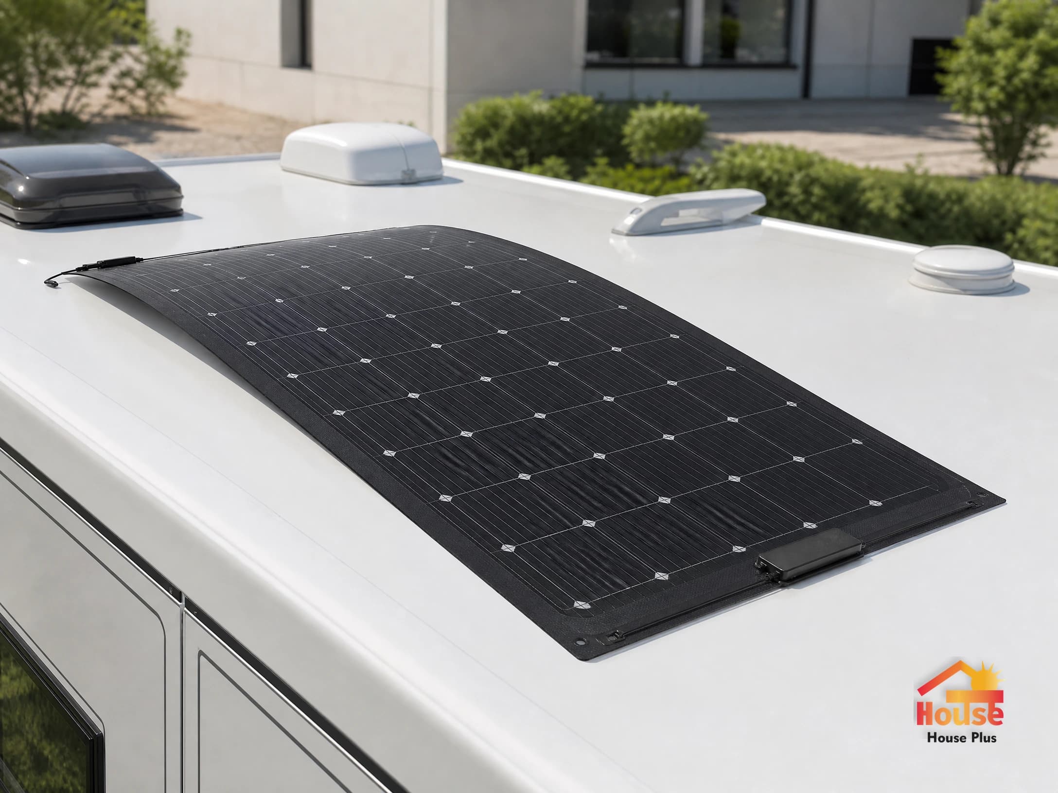 400W halbflexibles Solarmodul — HousePlus Markenprodukt-Ansicht