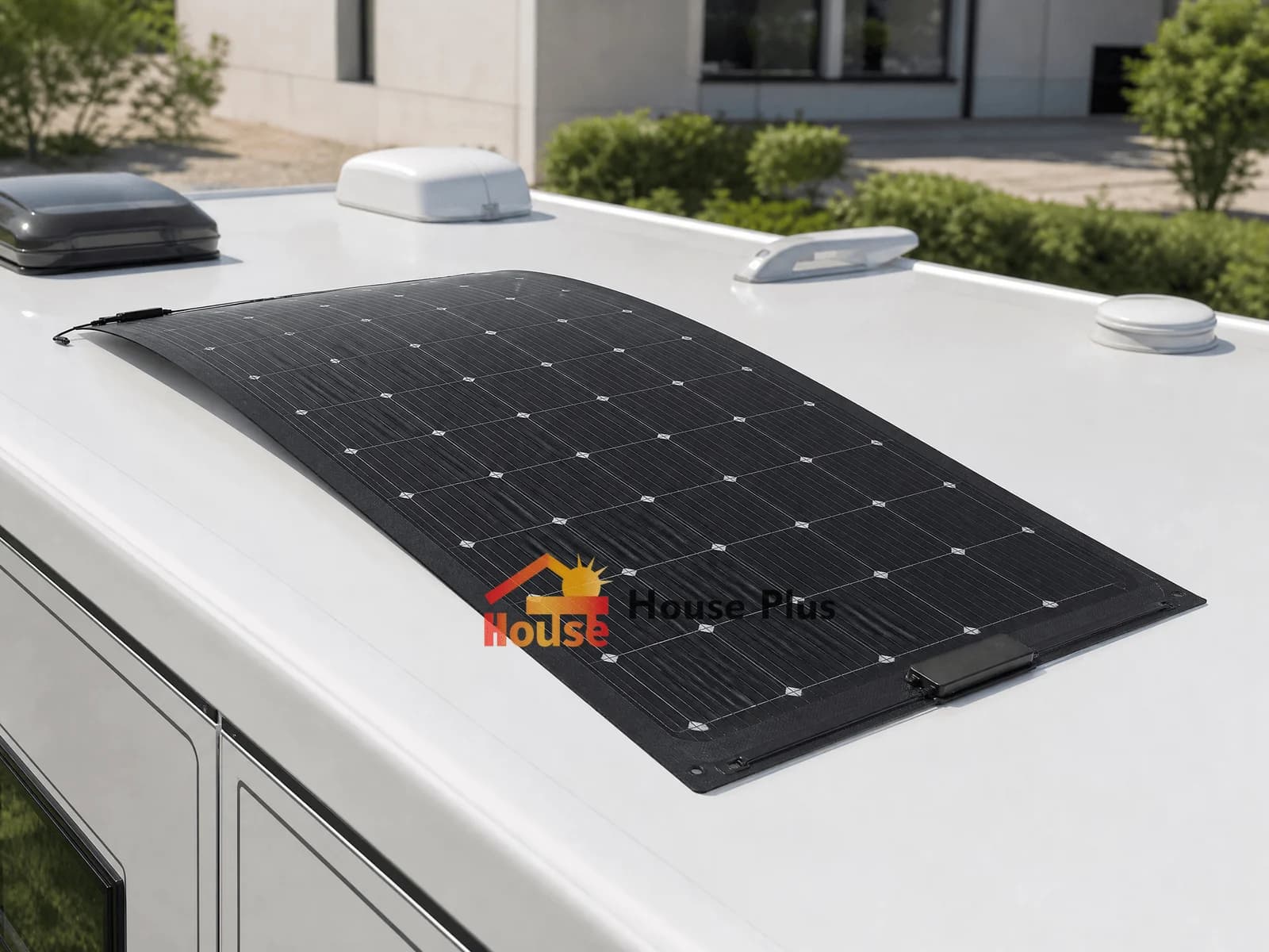 400W halbflexibles Solarmodul — HousePlus Markenprodukt-Ansicht