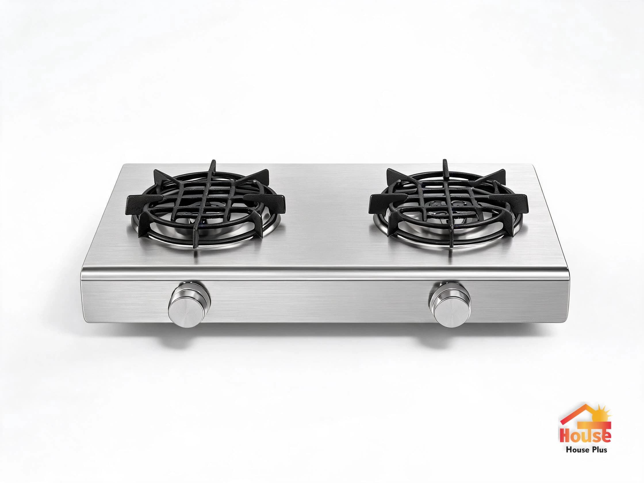 Réchaud à gaz portable 2 feux — de table — vue du produit de marque HousePlus