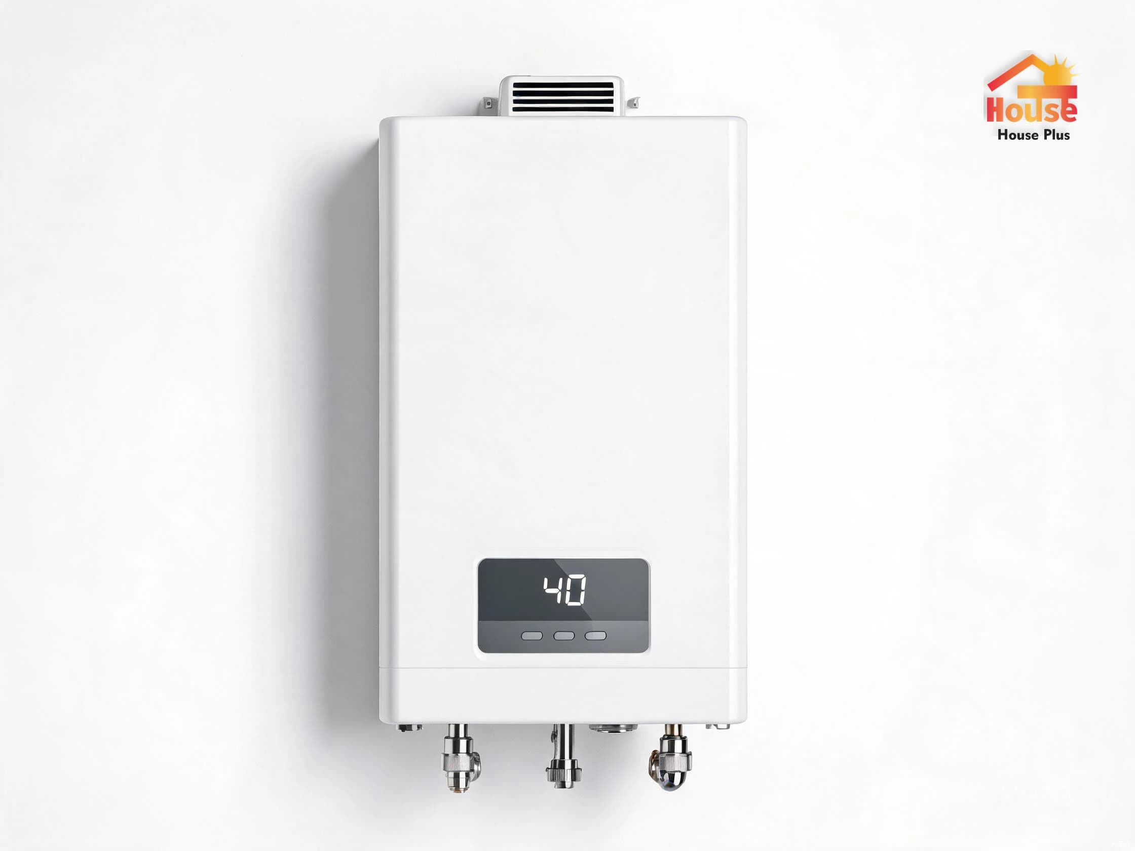 12L/min Tankloser Gas-Durchlauferhitzer — HousePlus Markenprodukt-Ansicht