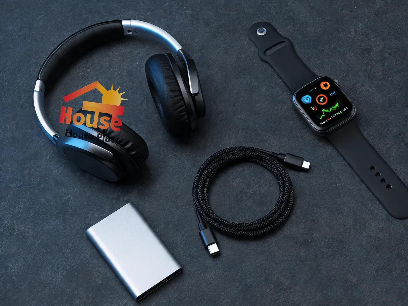 Over-Ear-Kopfhörer mit Mikrofon — HousePlus Markenprodukt-Ansicht