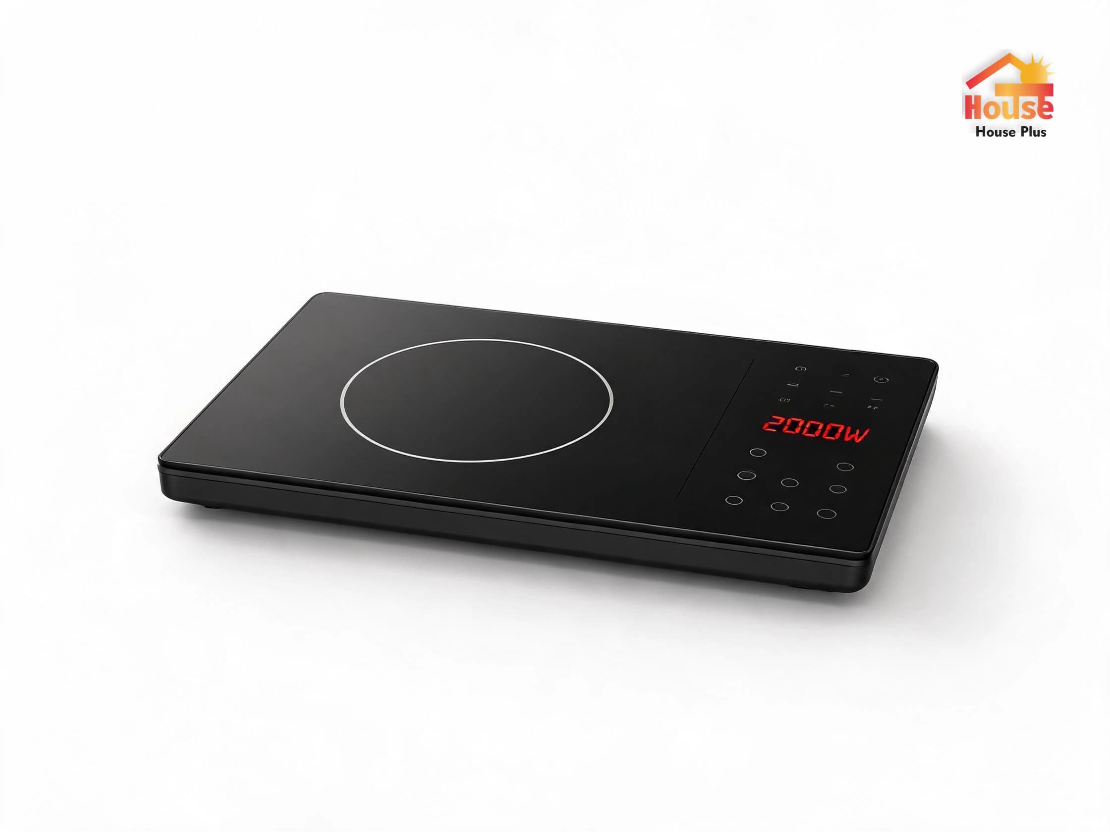 Placa de inducción 2000W — vista del producto con marca HousePlus