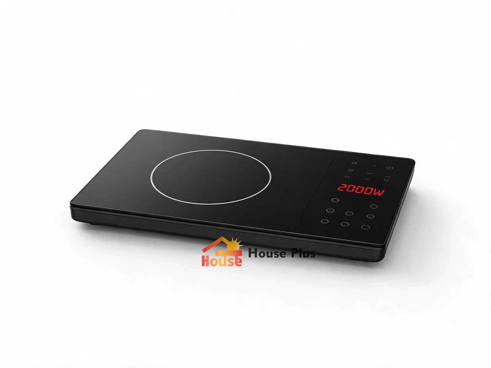 Placa de inducción 2000W — vista del producto con marca HousePlus