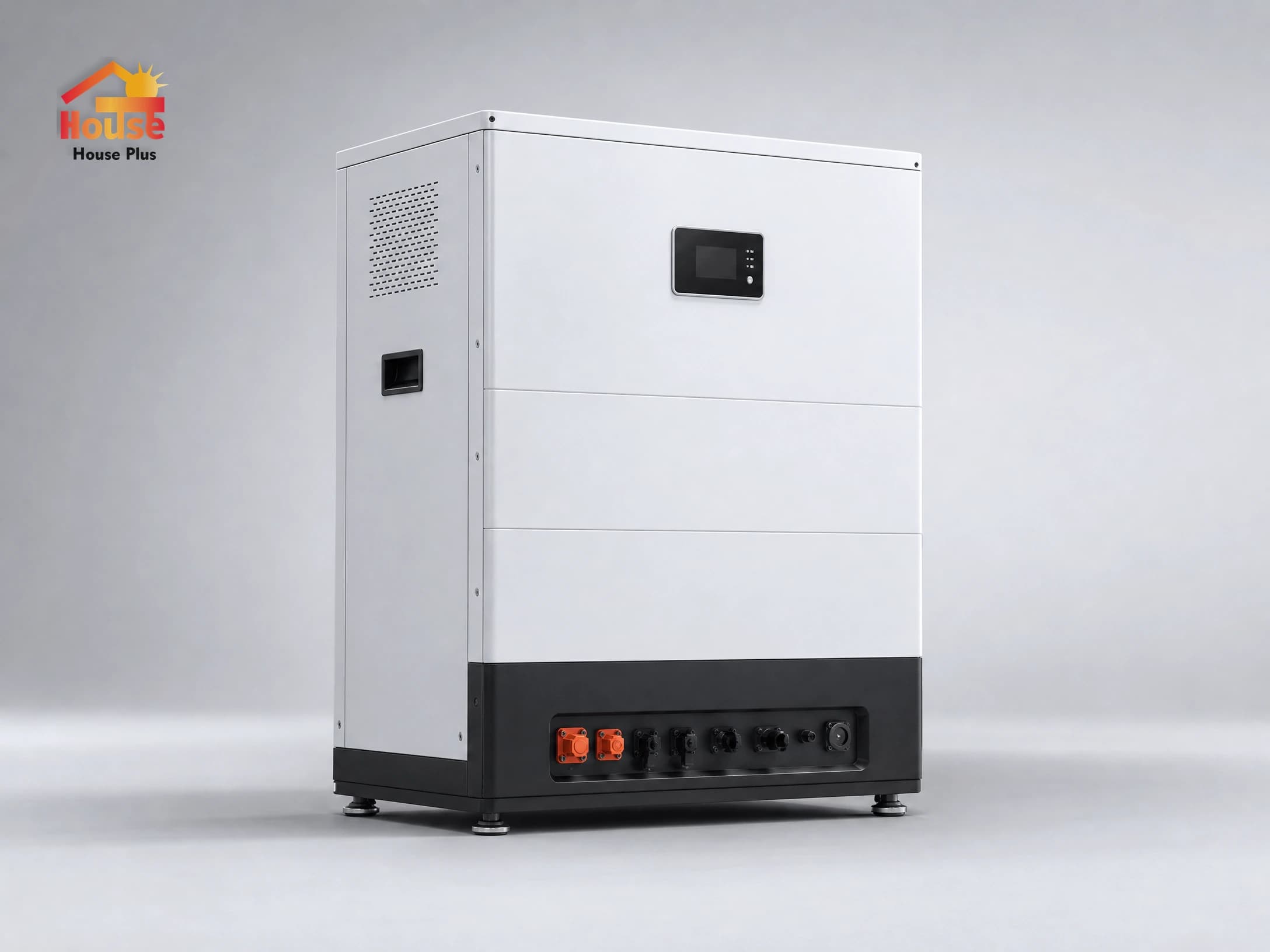 Batería de litio LiFePO4 5kWh — vista del producto con marca HousePlus