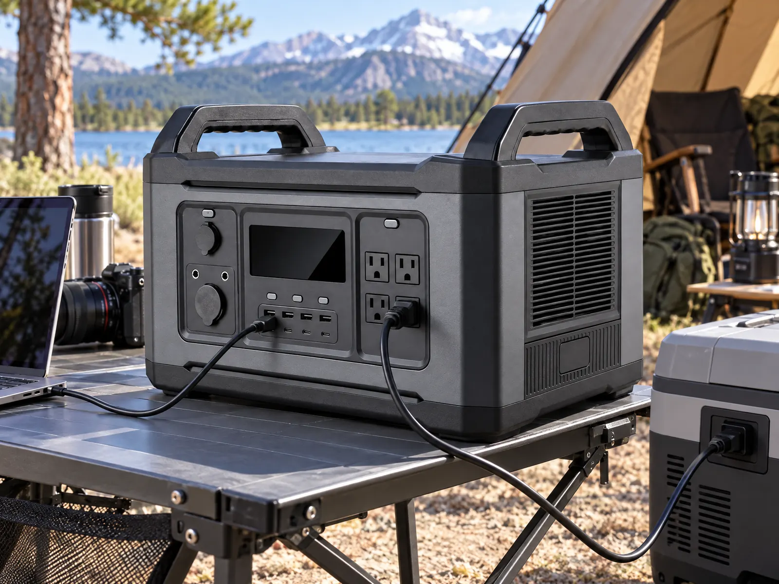 3000W tragbare Powerstation — HousePlus Markenprodukt-Ansicht