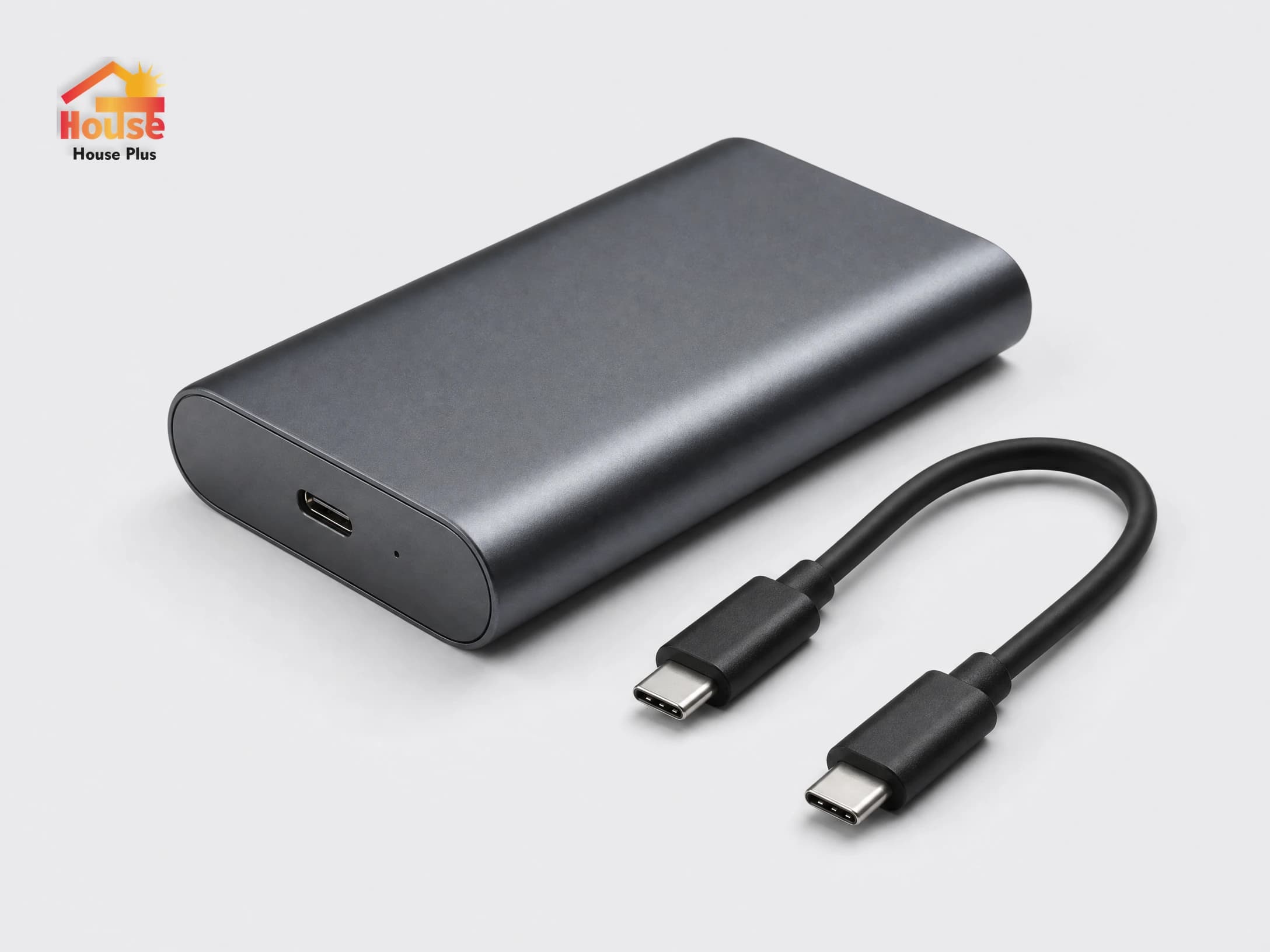 Batterie externe 60W PD à charge rapide — vue du produit de marque HousePlus