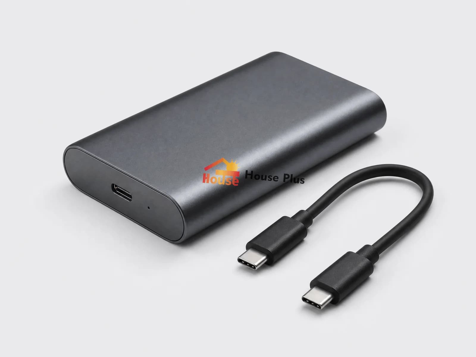 Batterie externe 60W PD à charge rapide — vue du produit de marque HousePlus