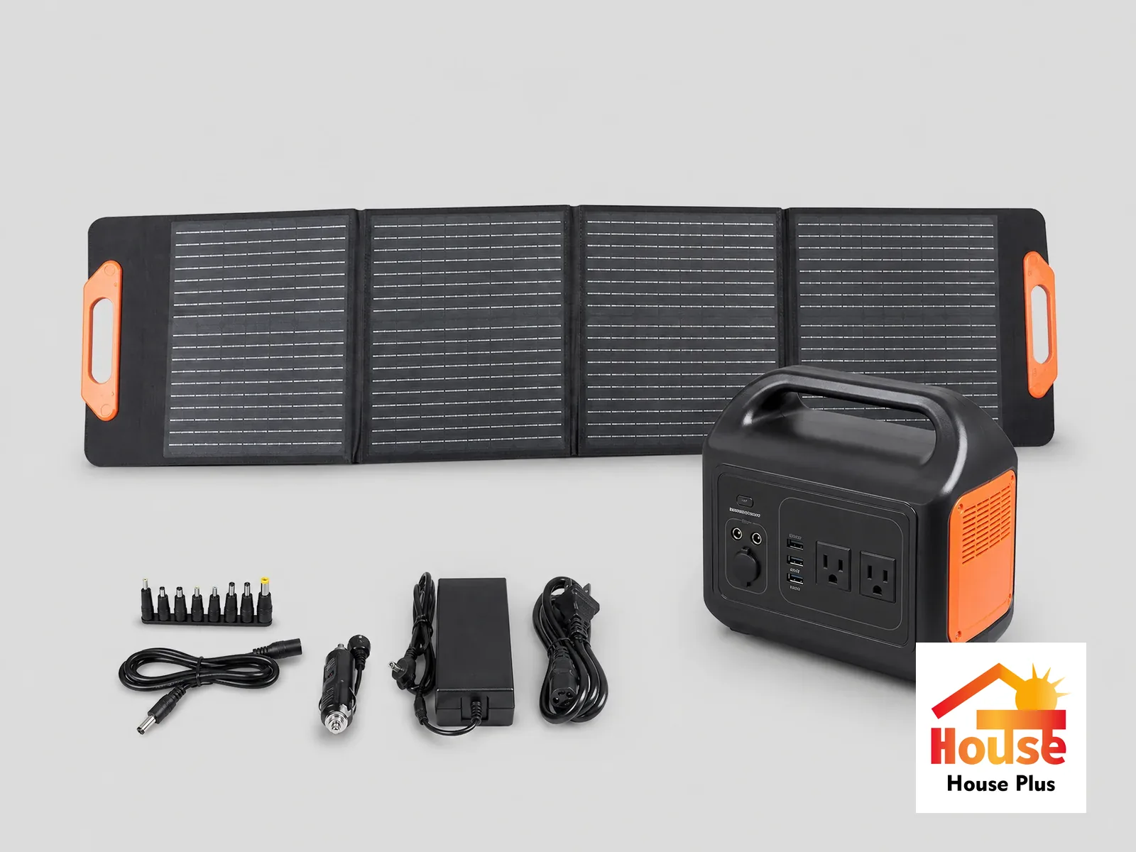 Tragbares 300W Solar-Generator-Kit — HousePlus Markenprodukt-Ansicht
