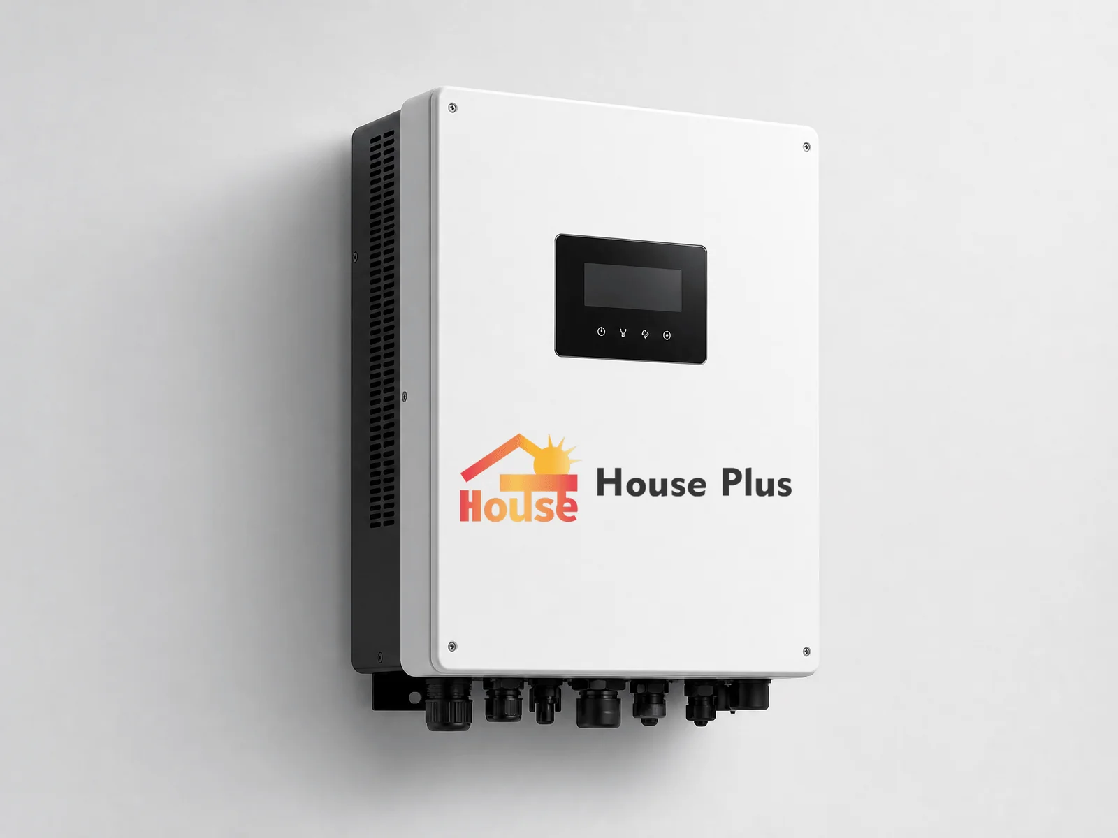 Inversor solar 3kW de onda sinusoidal pura — vista del producto con marca HousePlus