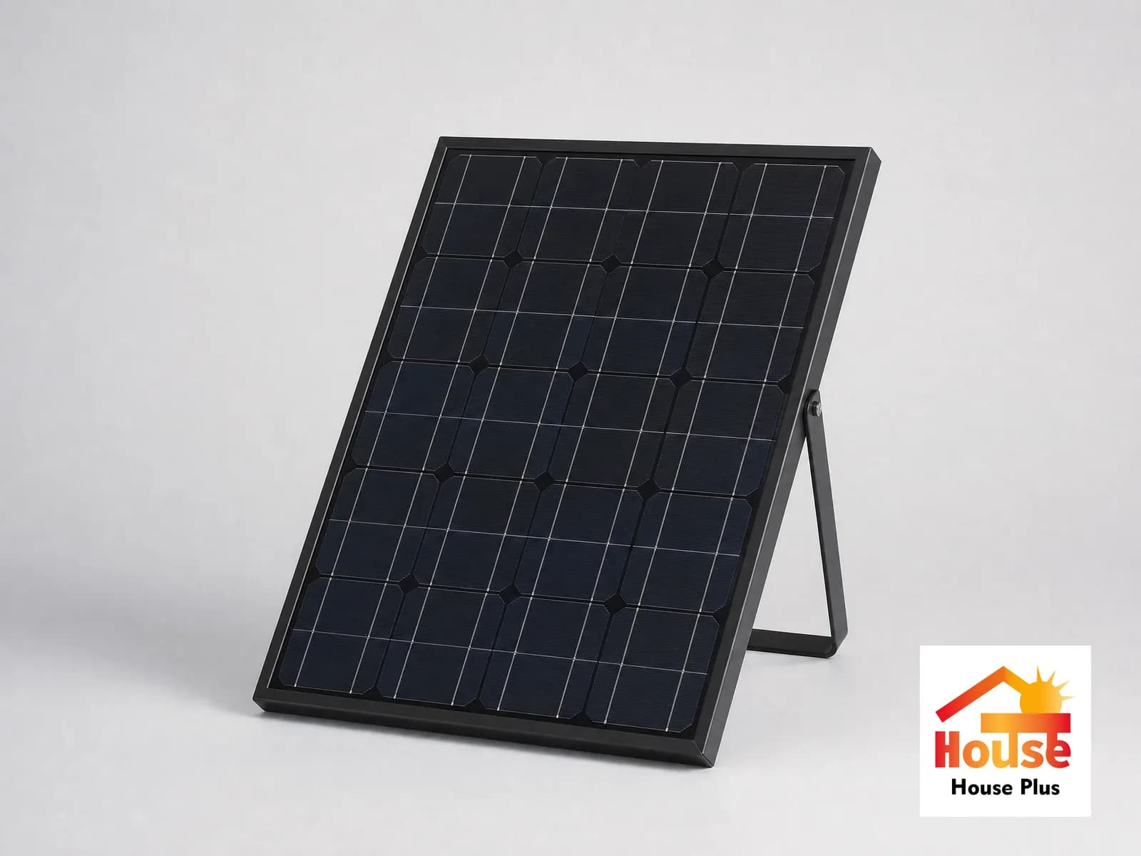 100W Monokristall-Solarmodul — HousePlus Markenprodukt-Ansicht