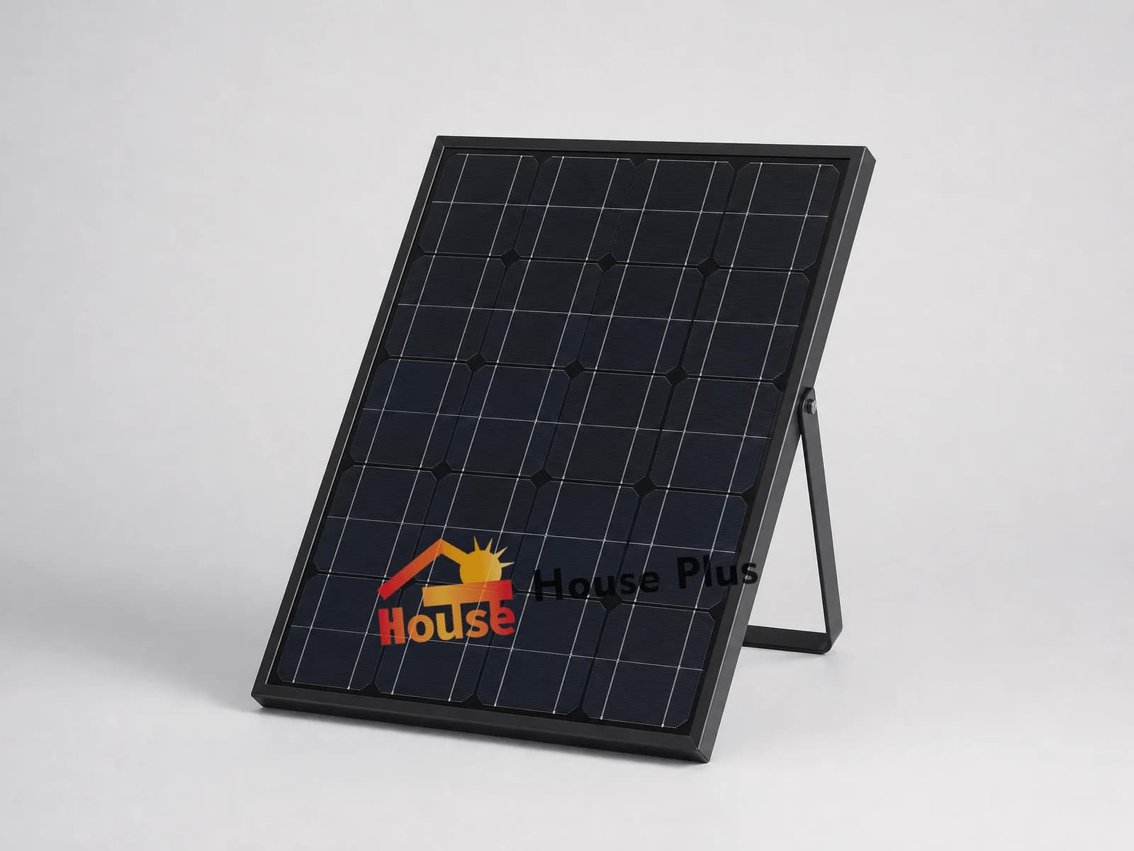 100W Monokristall-Solarmodul — HousePlus Markenprodukt-Ansicht