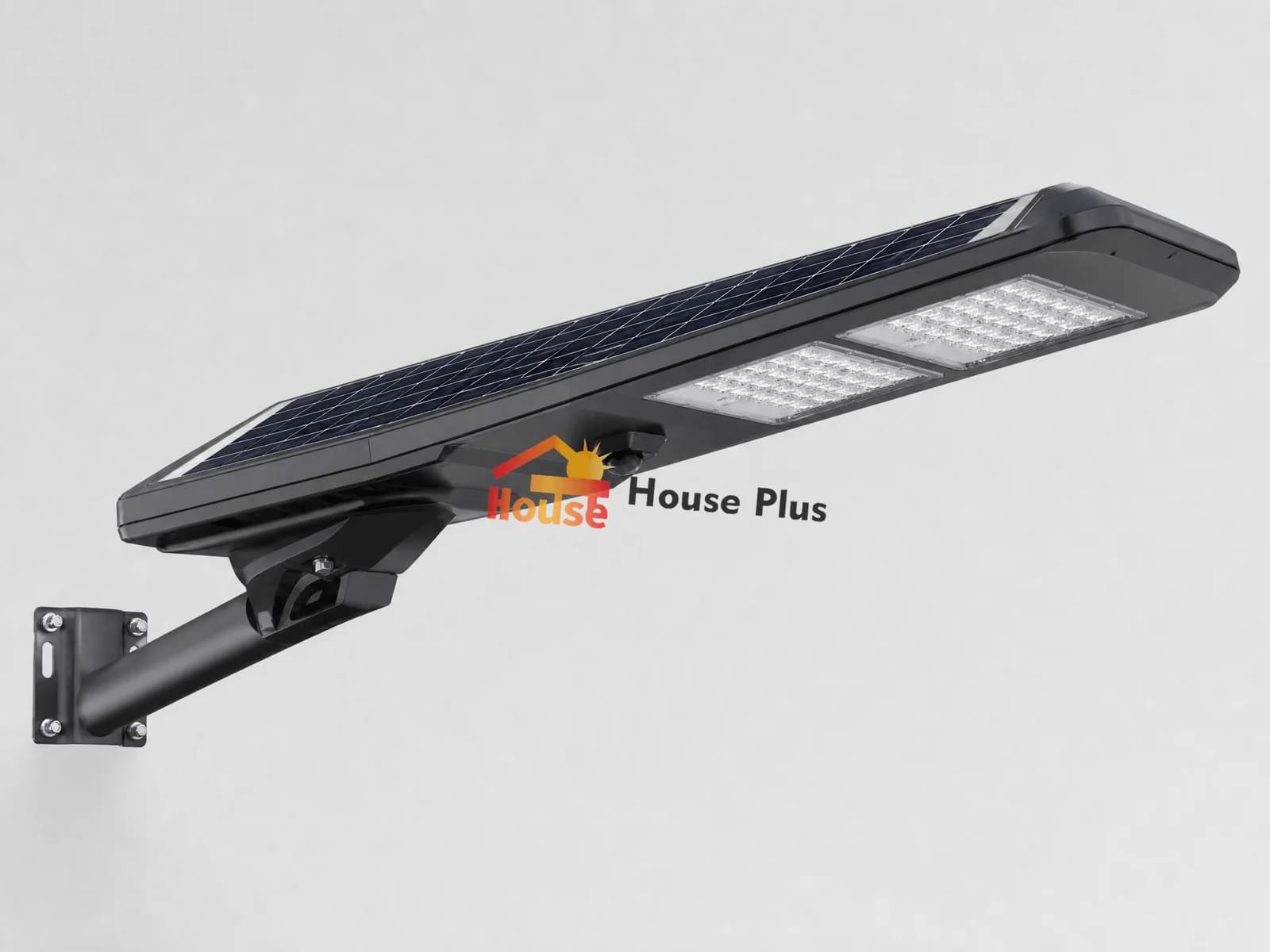 200W All-in-One Solar-Straßenleuchte — HousePlus Markenprodukt-Ansicht