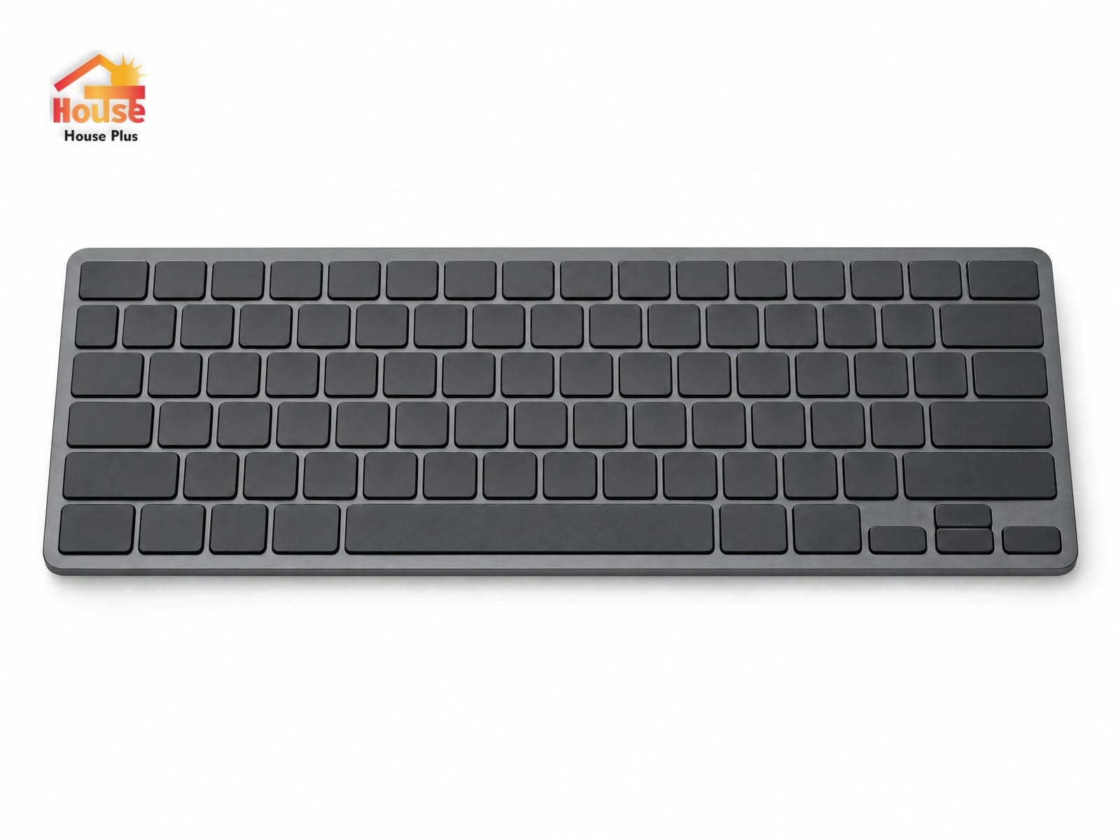 Slim Wireless Keyboard — HousePlus branded product view