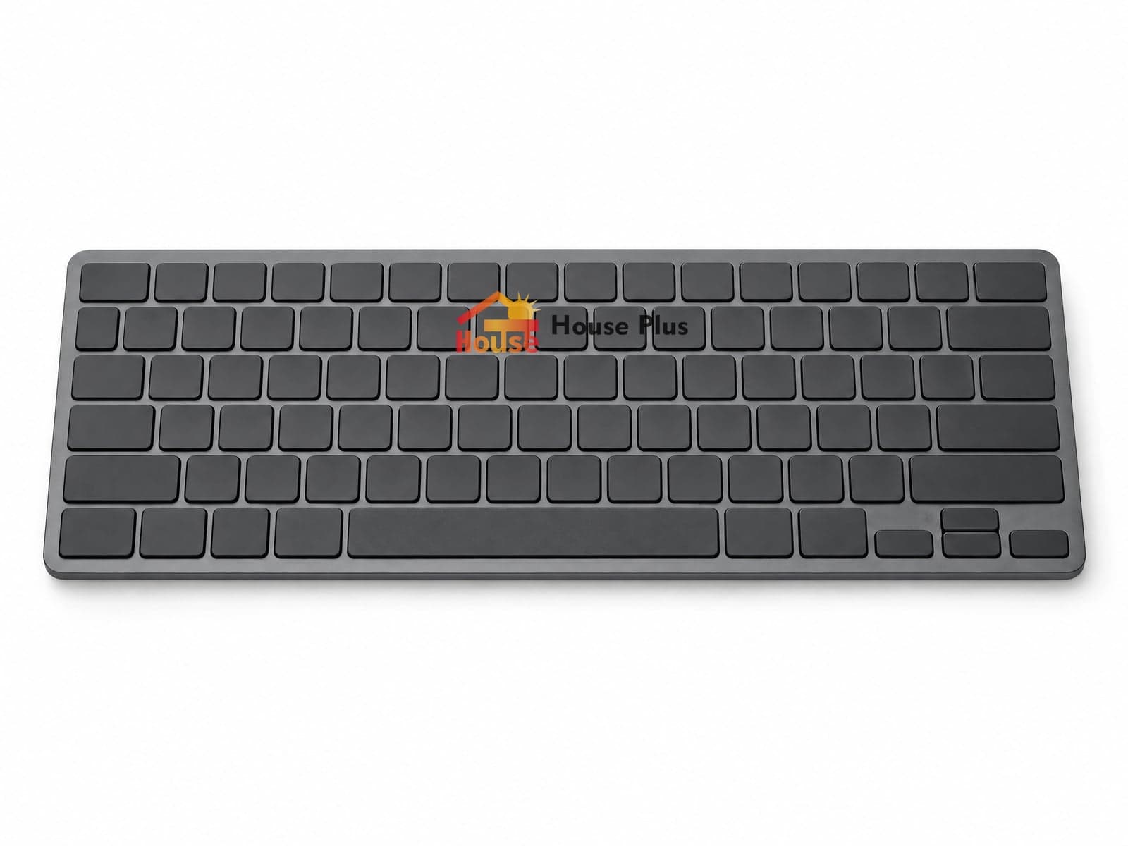 Slim Wireless Keyboard — HousePlus branded product view