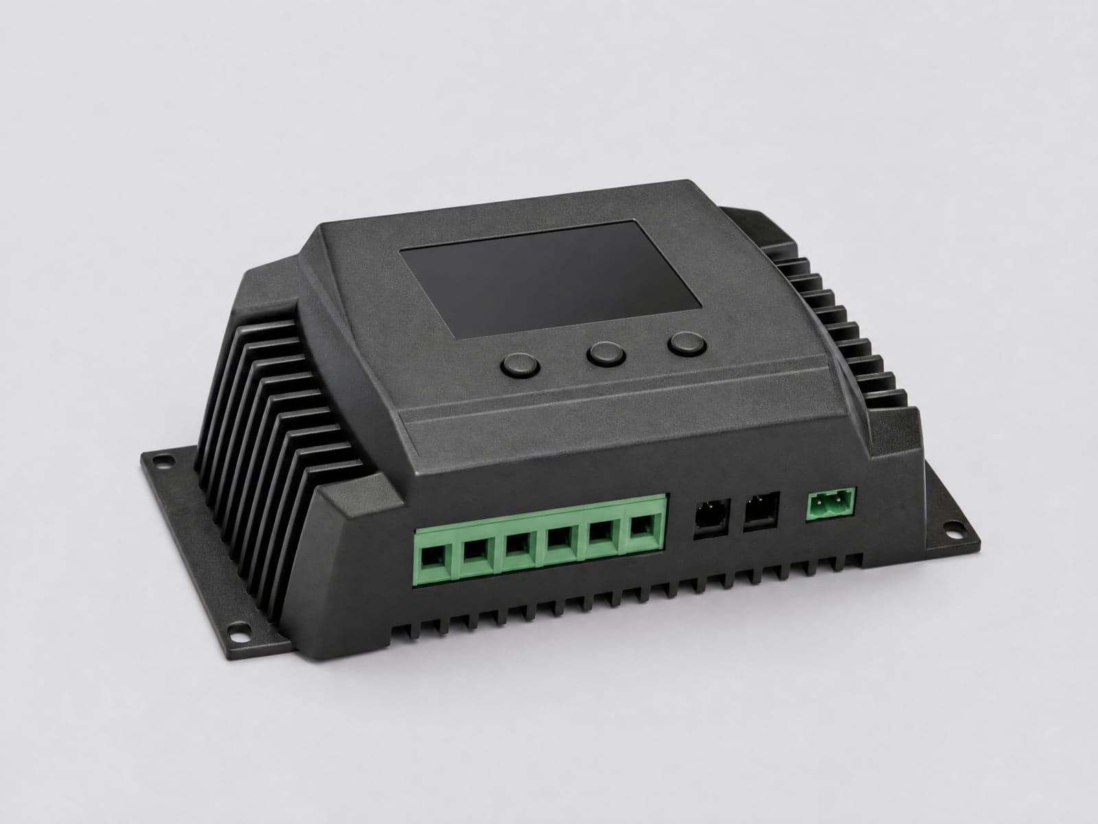 Régulateur de charge solaire MPPT 40A — vue d’application