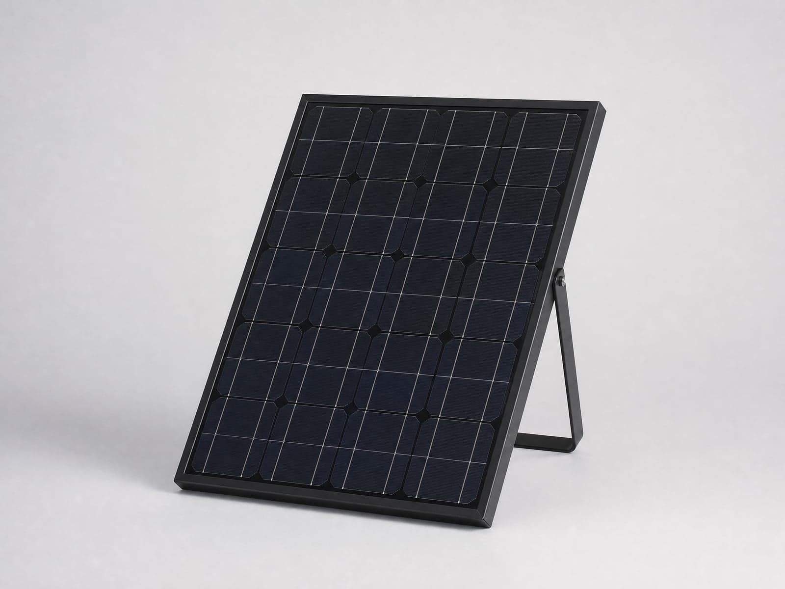 100W Monokristall-Solarmodul — Anwendungsansicht