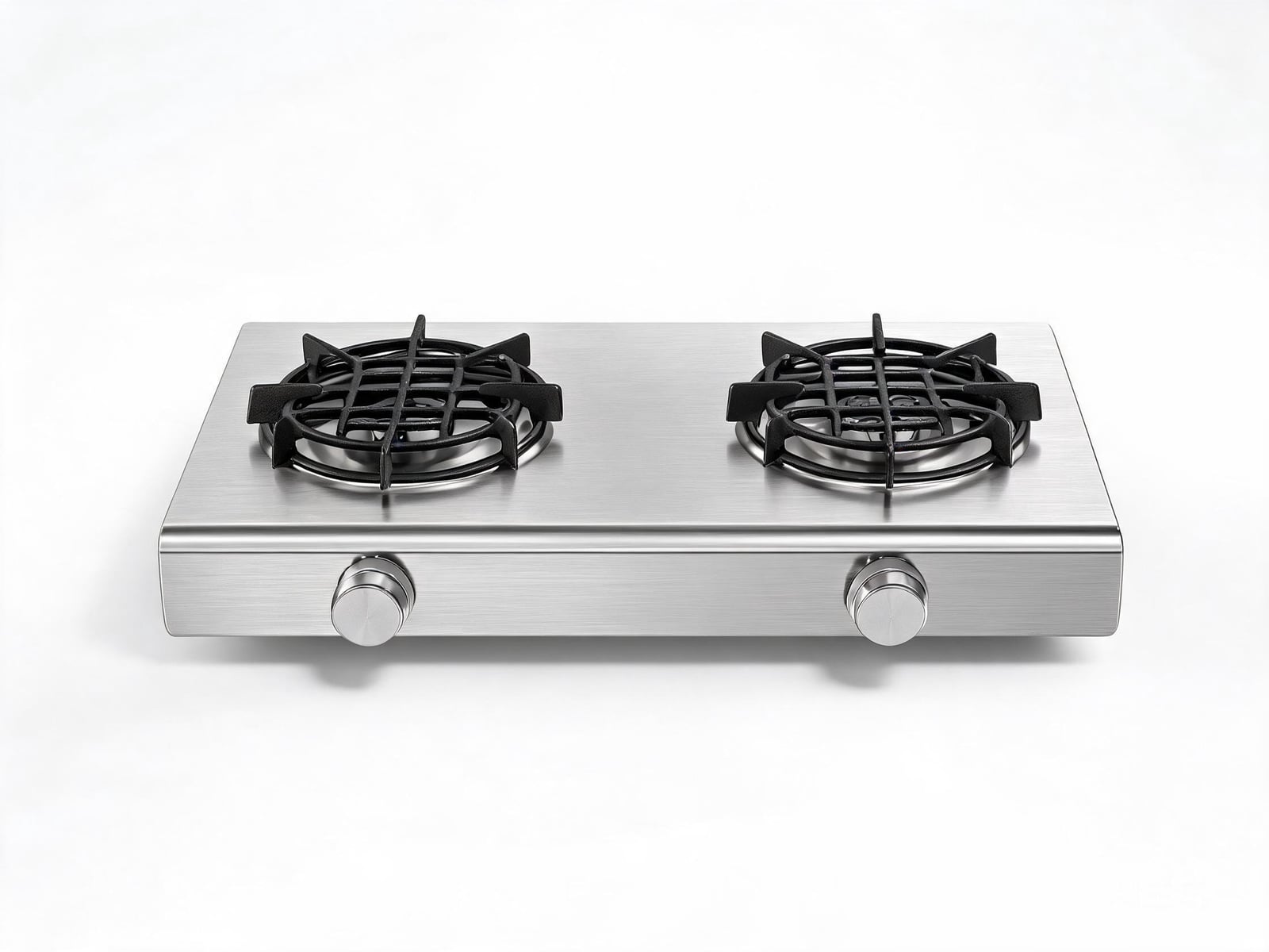 2-Burner Portable Gas Stove — Tabletop — application view