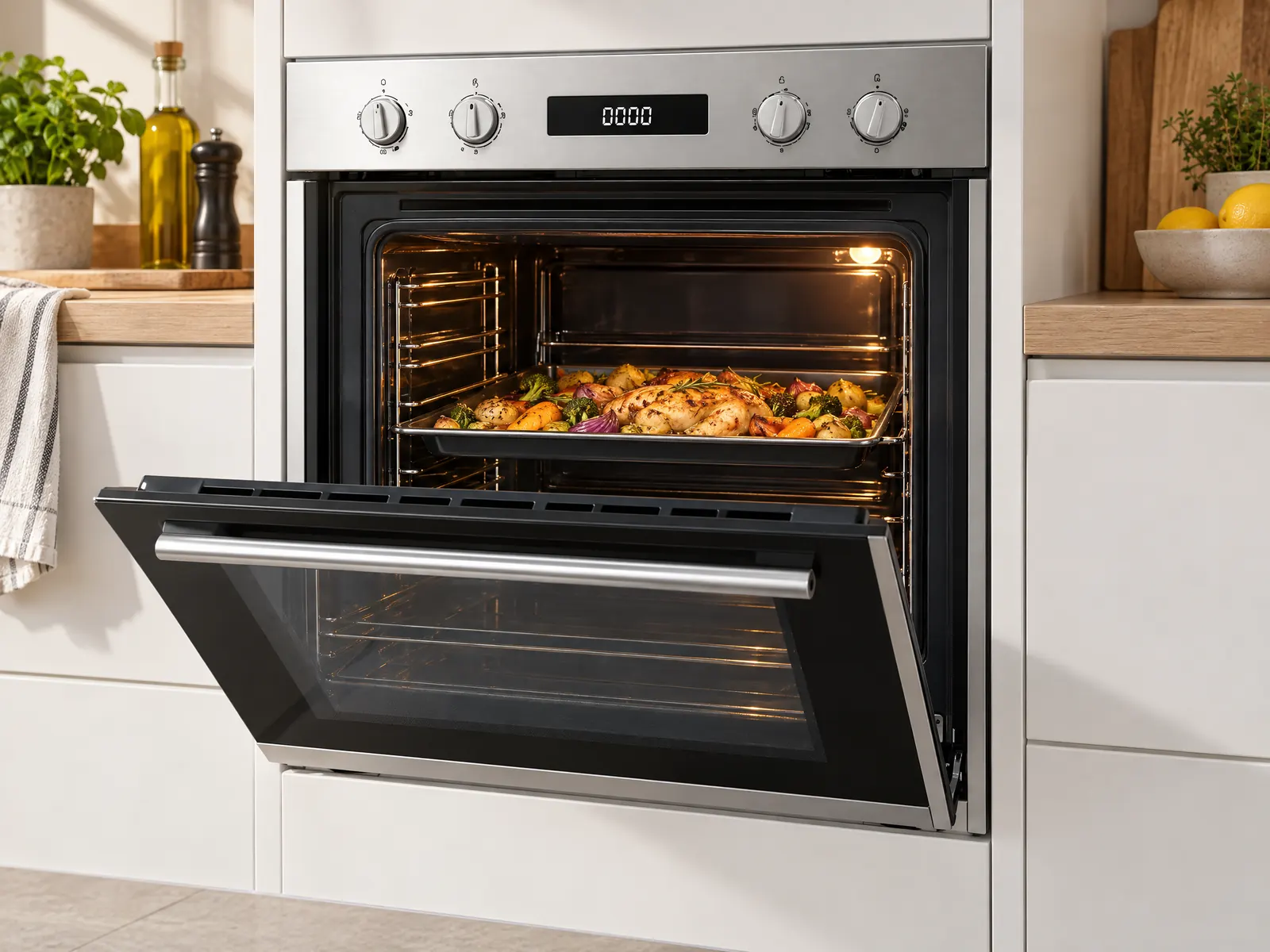 65L Built-in Electric Oven — Multi-Function — HousePlus branded product view