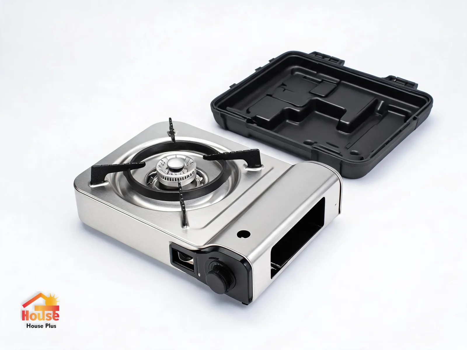 Portable Butane Cassette Gas Stove — Single Burner — HousePlus branded product view