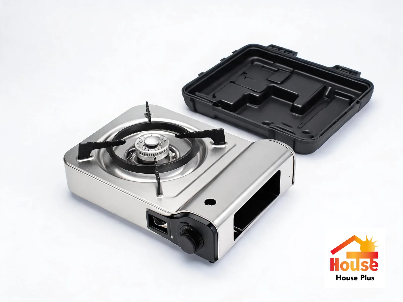Portable Butane Cassette Gas Stove — Single Burner — HousePlus branded product view