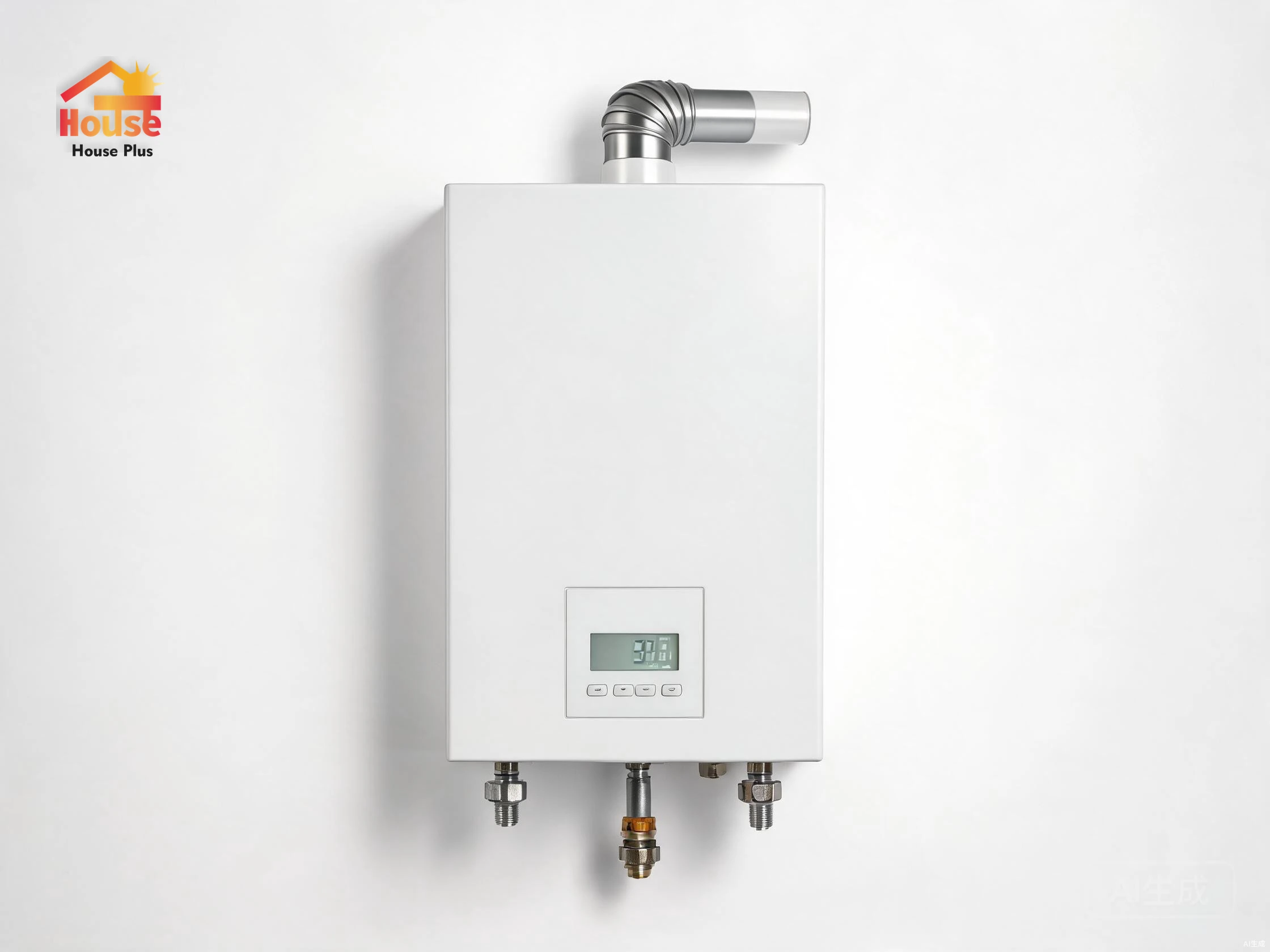 10L/min Tankless Gas Water Heater — Balanced — HousePlus branded product view