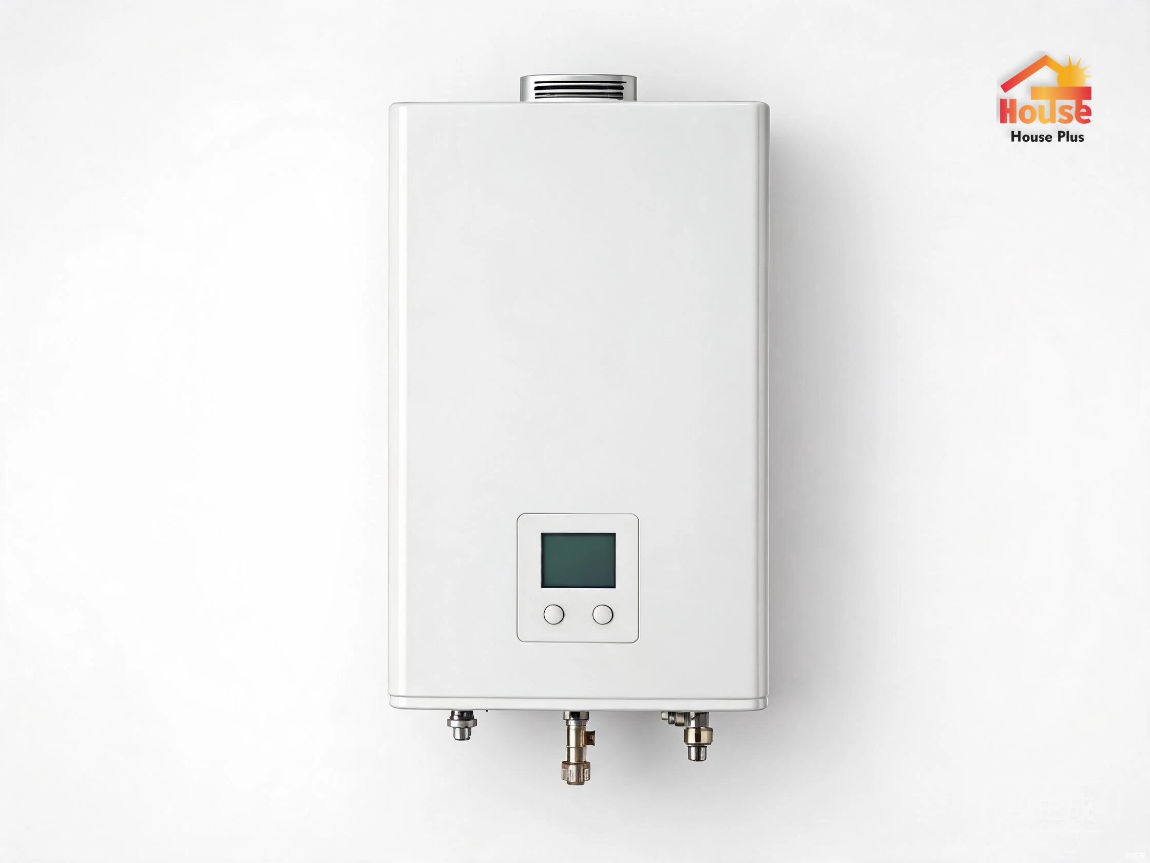 8L/min Tankless Gas Water Heater — Compact — HousePlus branded product view