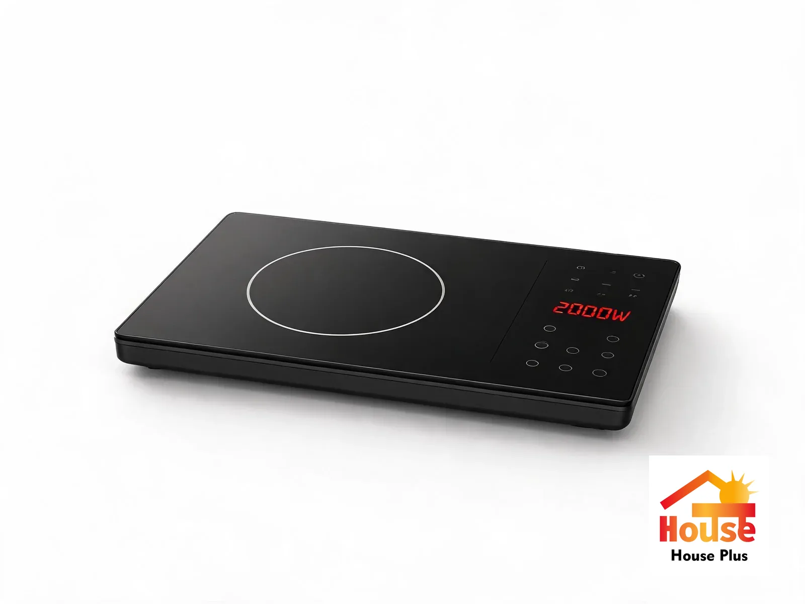 2000W Induction Cooktop — HousePlus branded product view