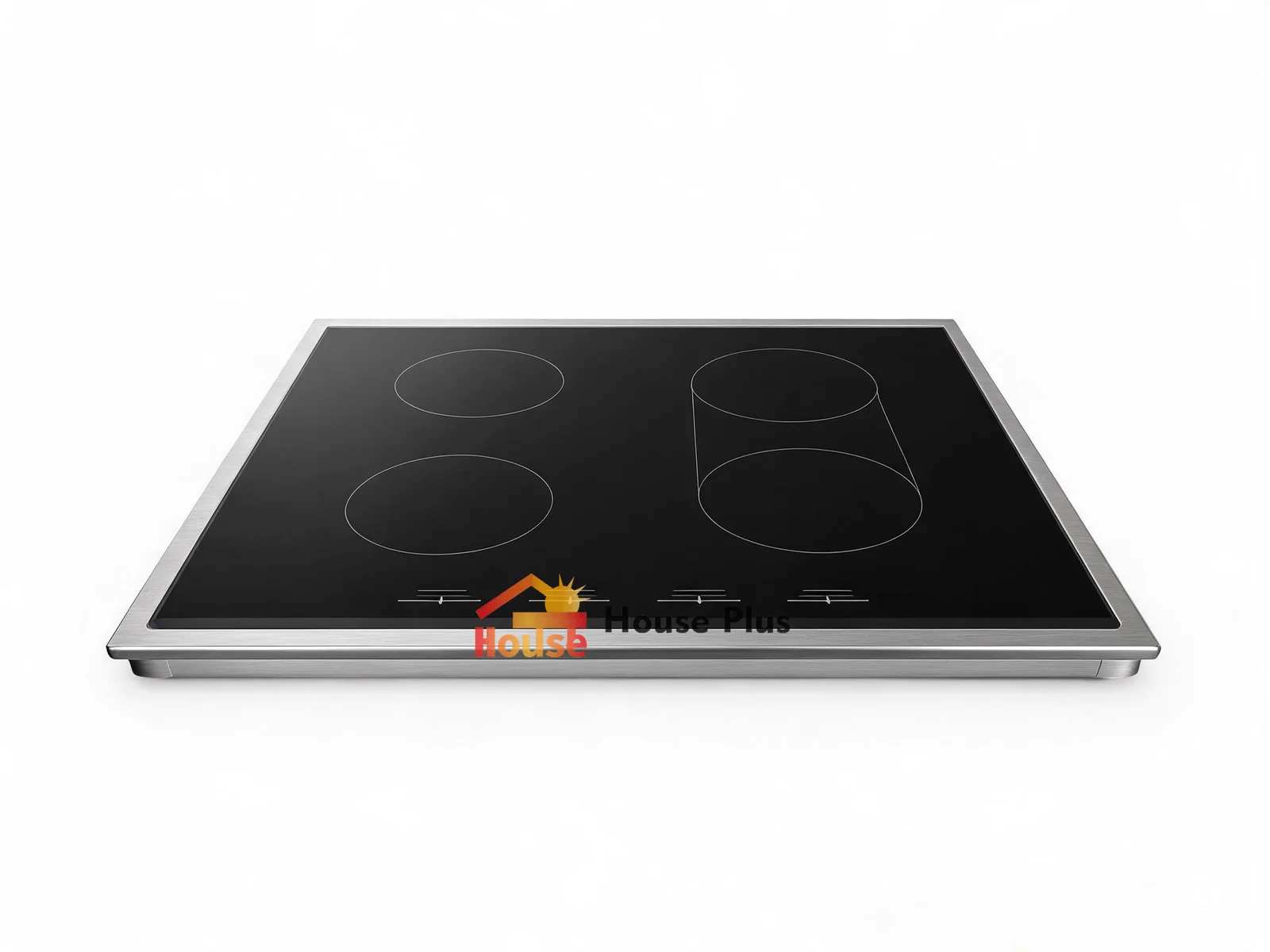 4-Zone Built-in Induction Hob — Flex Bridge + Touch — HousePlus branded product view