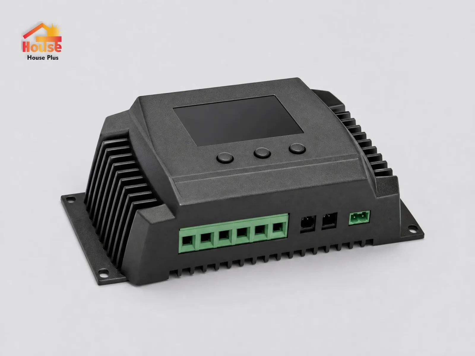 MPPT 40A Solar Charge Controller — HousePlus branded product view