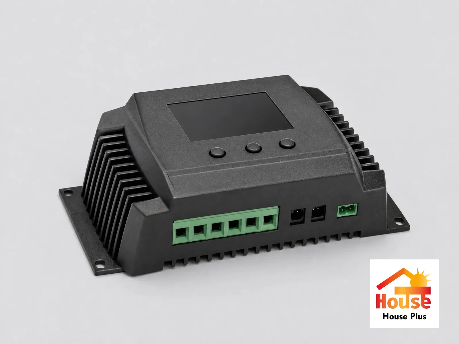 MPPT 40A Solar Charge Controller — HousePlus branded product view