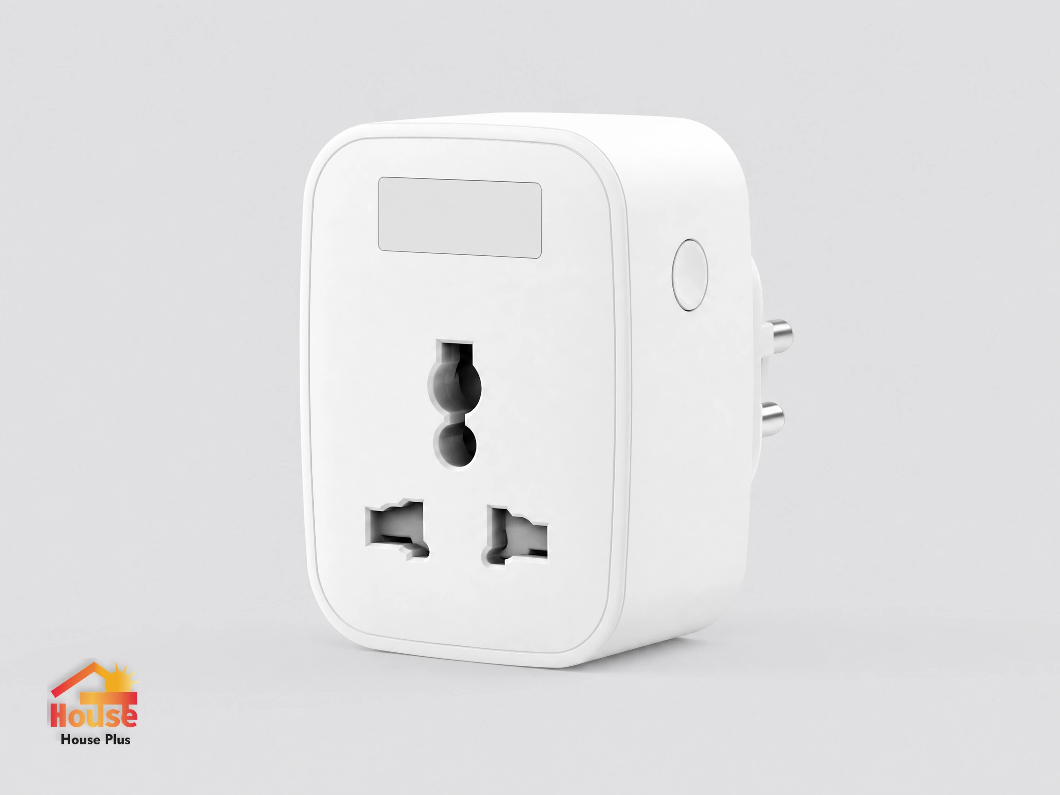 Smart WiFi Plug with Energy Meter — HousePlus branded product view