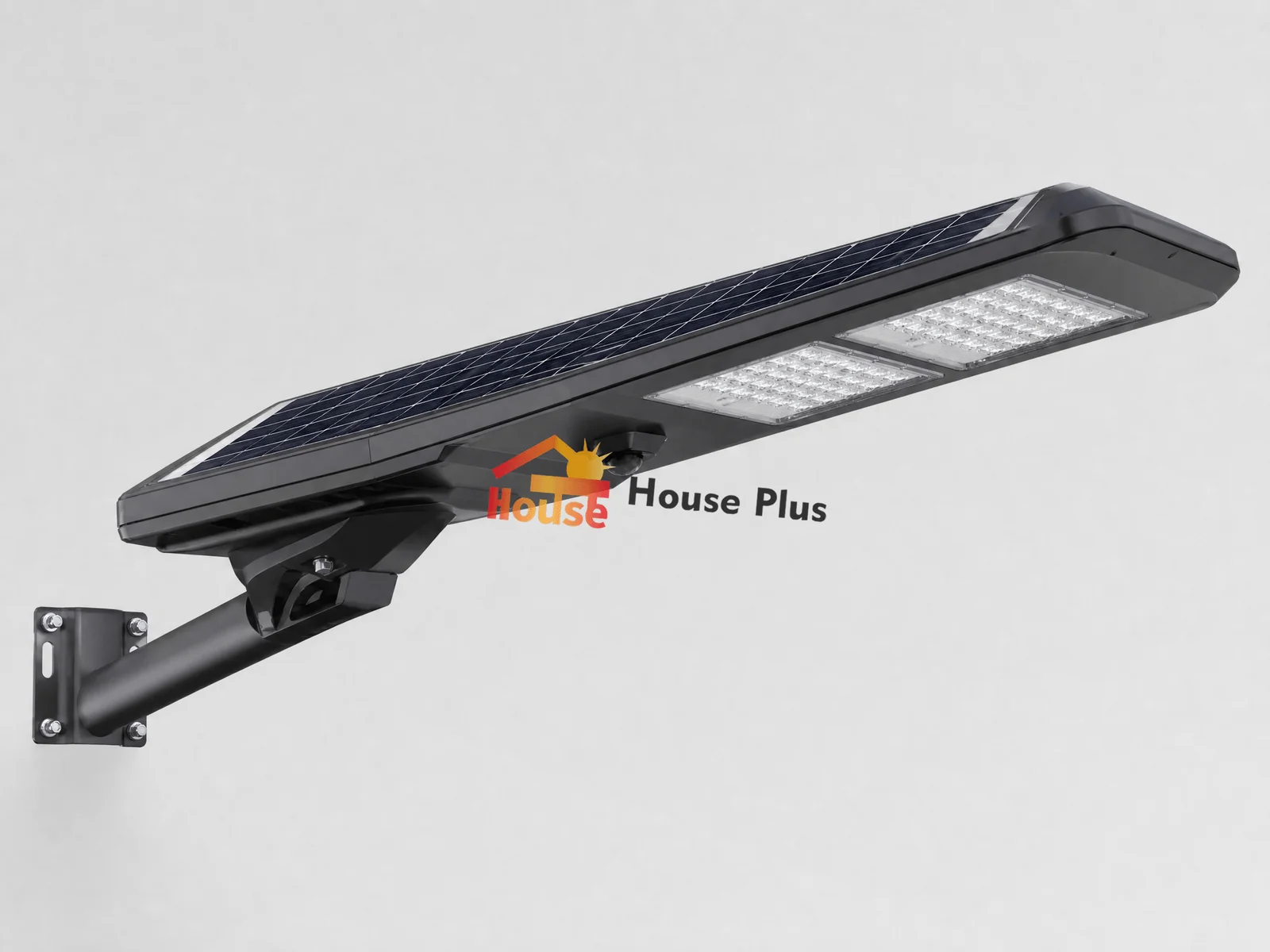 200W All-in-One Solar Street Light — HousePlus branded product view