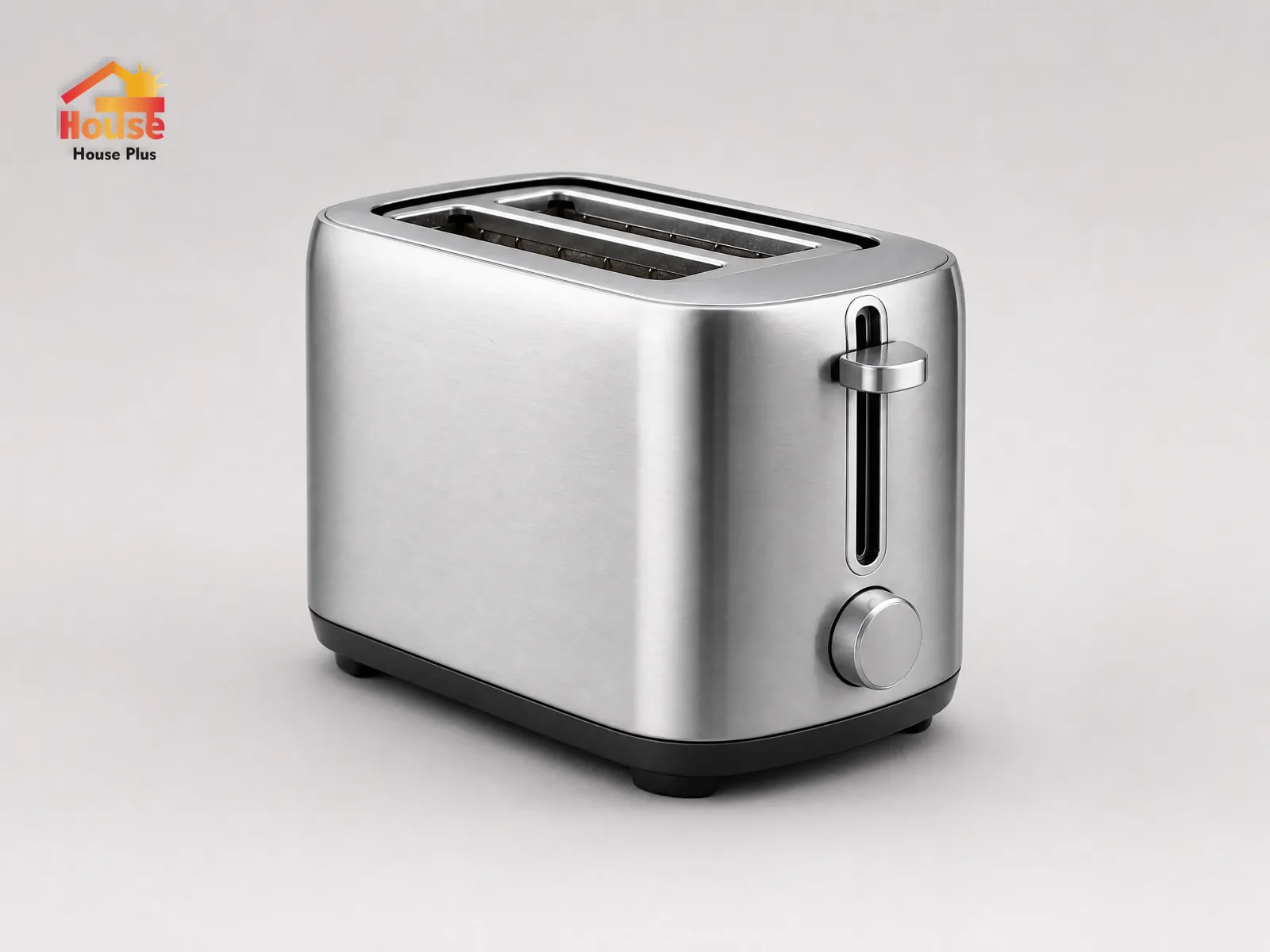 2-Slice Stainless Steel Toaster — HousePlus branded product view