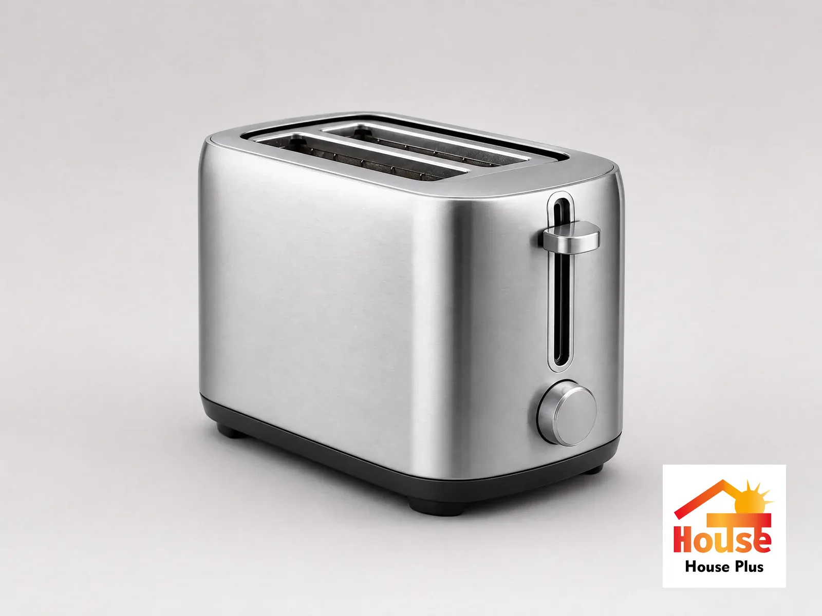 2-Slice Stainless Steel Toaster — HousePlus branded product view
