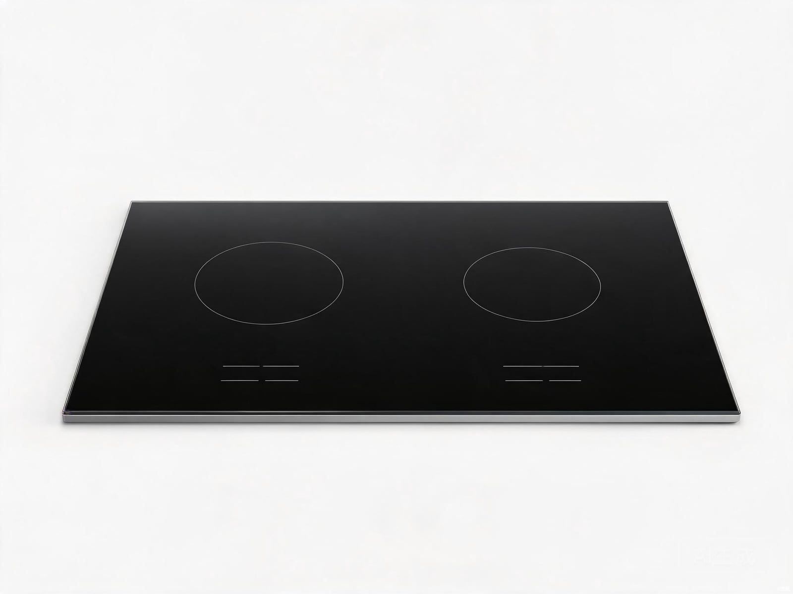 Built-in Induction Cooktop — 2-Zone Ceramic Glass — application view